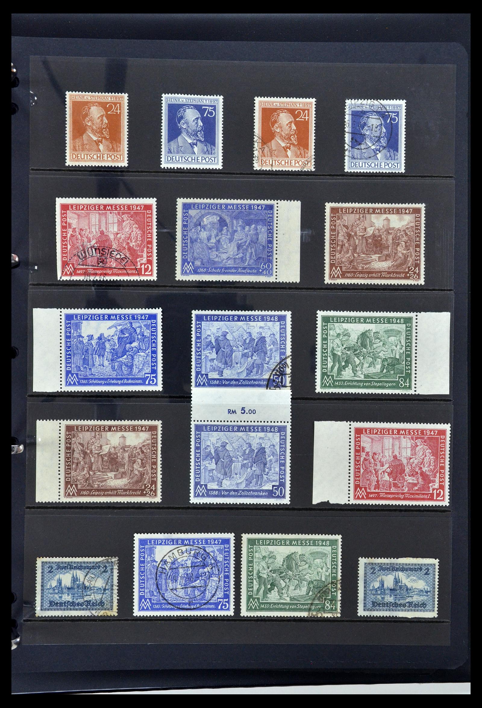 34888 053 - Postzegelverzameling 34888 Duitsland 1850-1997.