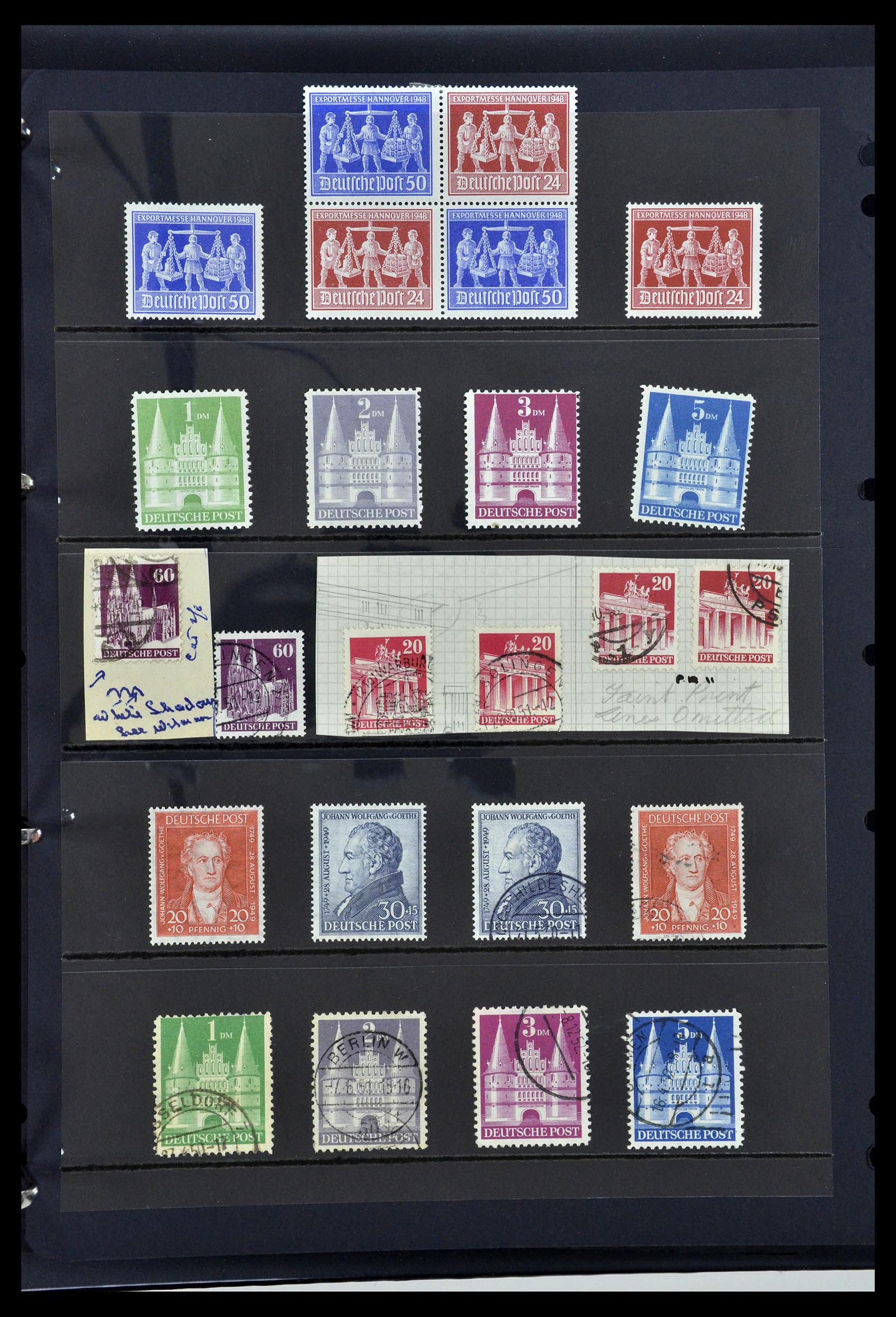 34888 054 - Postzegelverzameling 34888 Duitsland 1850-1997.