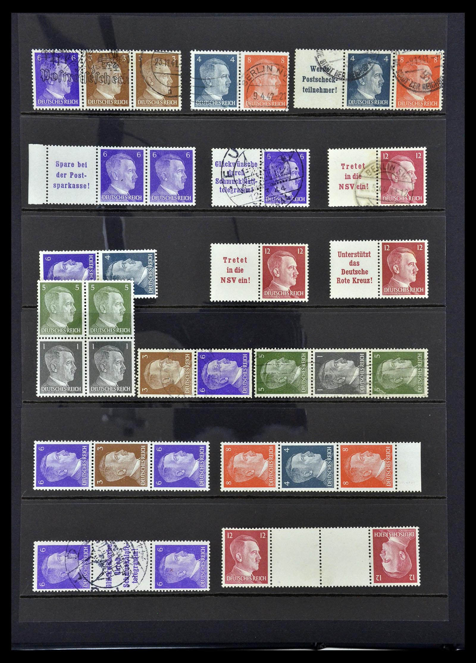 34888 068 - Stamp Collection 34888 Germany 1850-1997.
