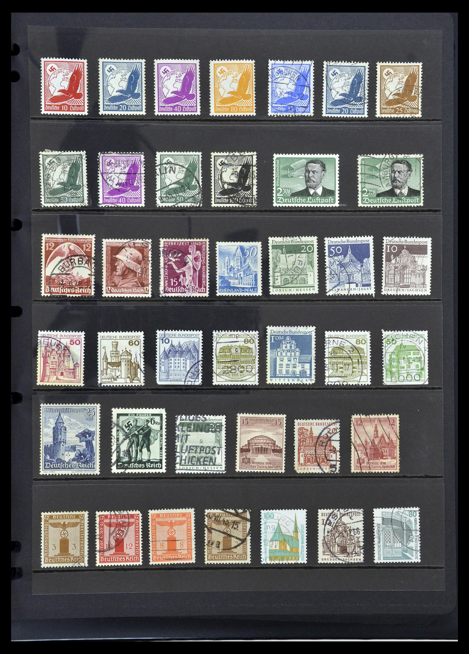 34888 069 - Stamp Collection 34888 Germany 1850-1997.