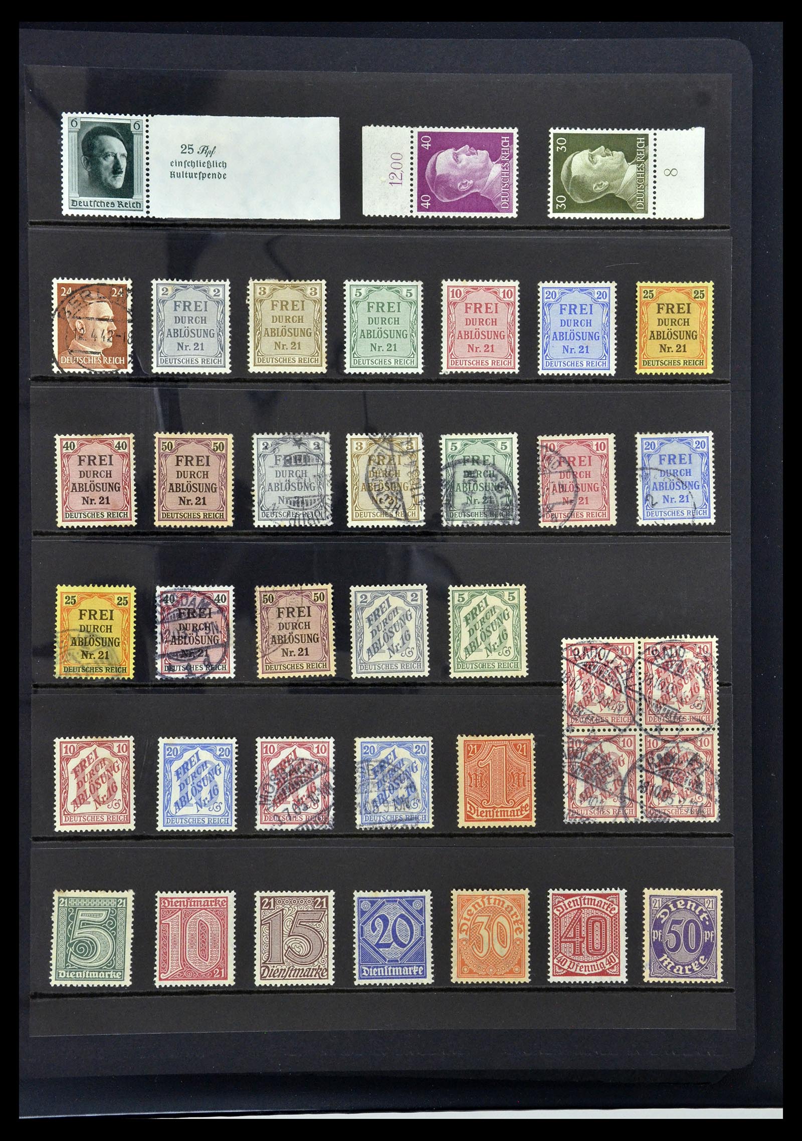 34888 071 - Stamp Collection 34888 Germany 1850-1997.