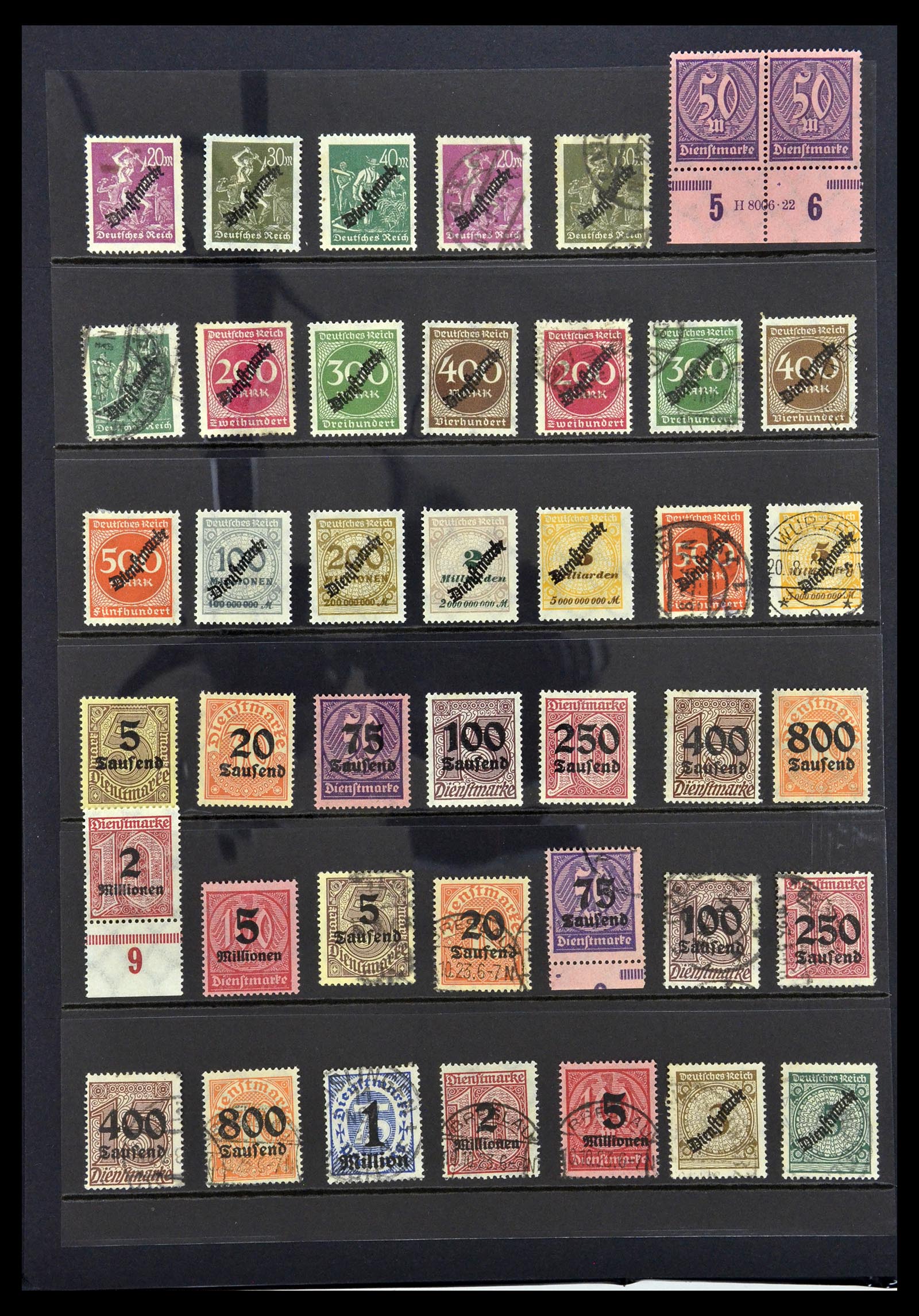 34888 074 - Postzegelverzameling 34888 Duitsland 1850-1997.