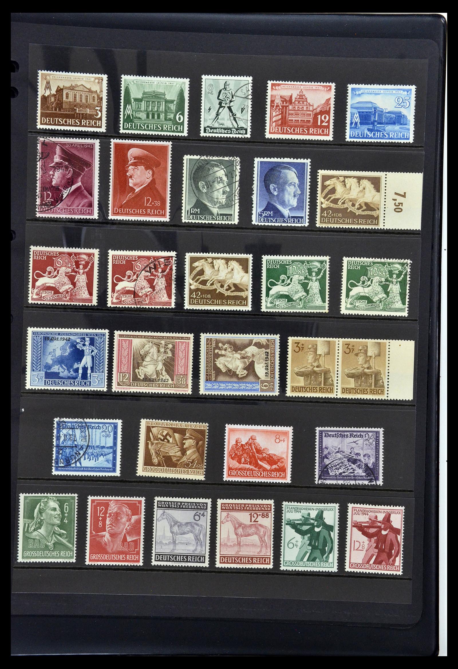 34888 082 - Stamp Collection 34888 Germany 1850-1997.