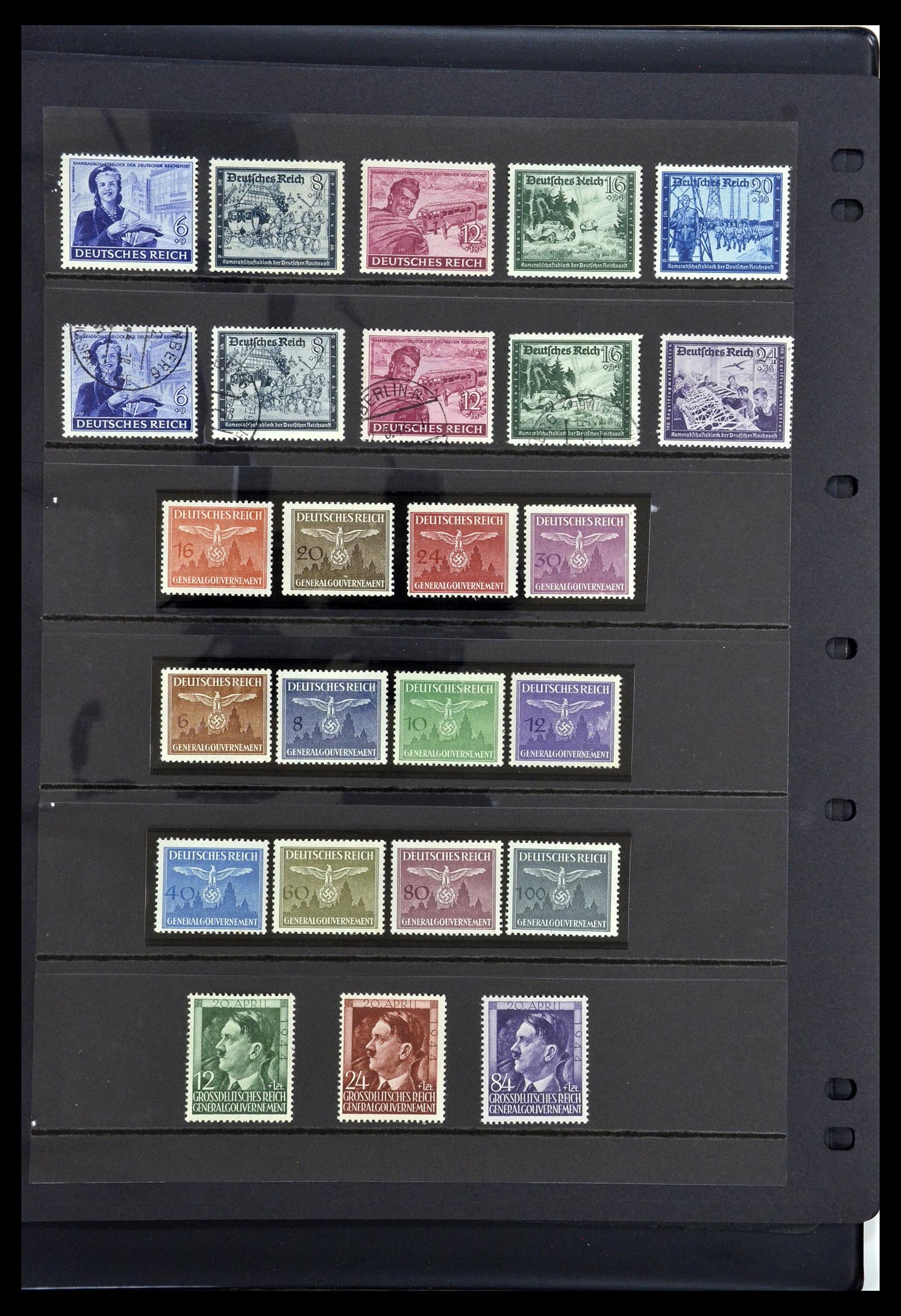 34888 083 - Stamp Collection 34888 Germany 1850-1997.