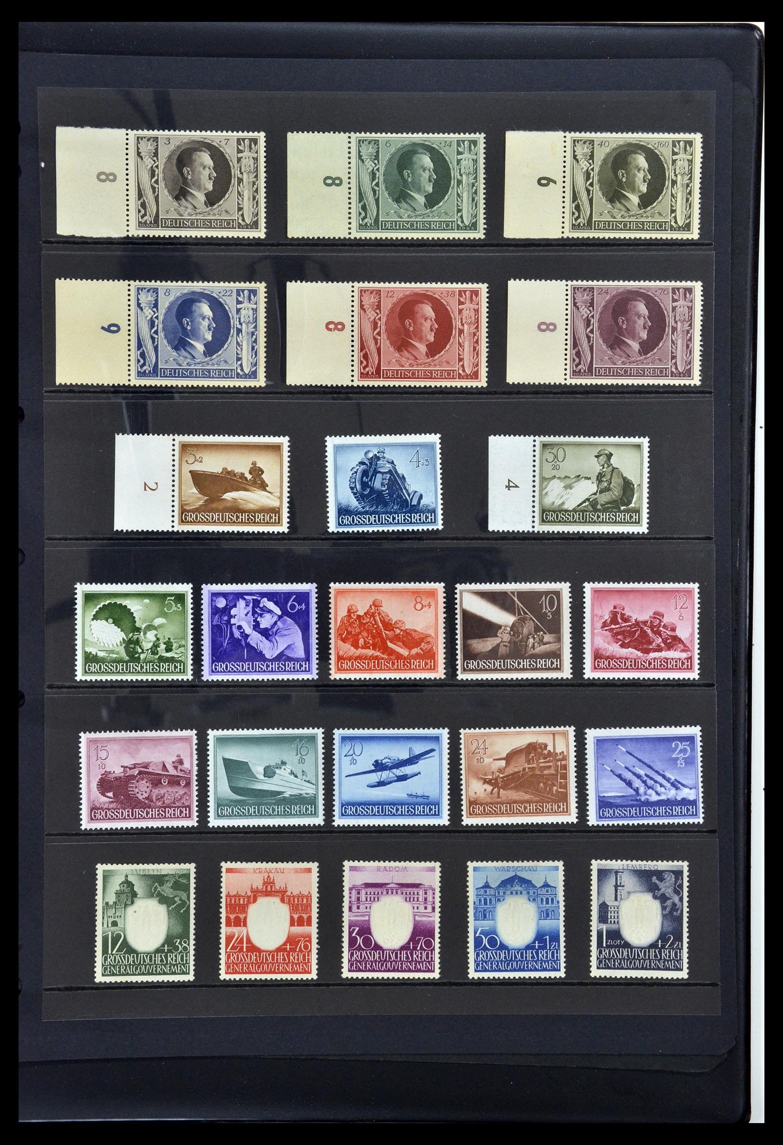 34888 084 - Stamp Collection 34888 Germany 1850-1997.