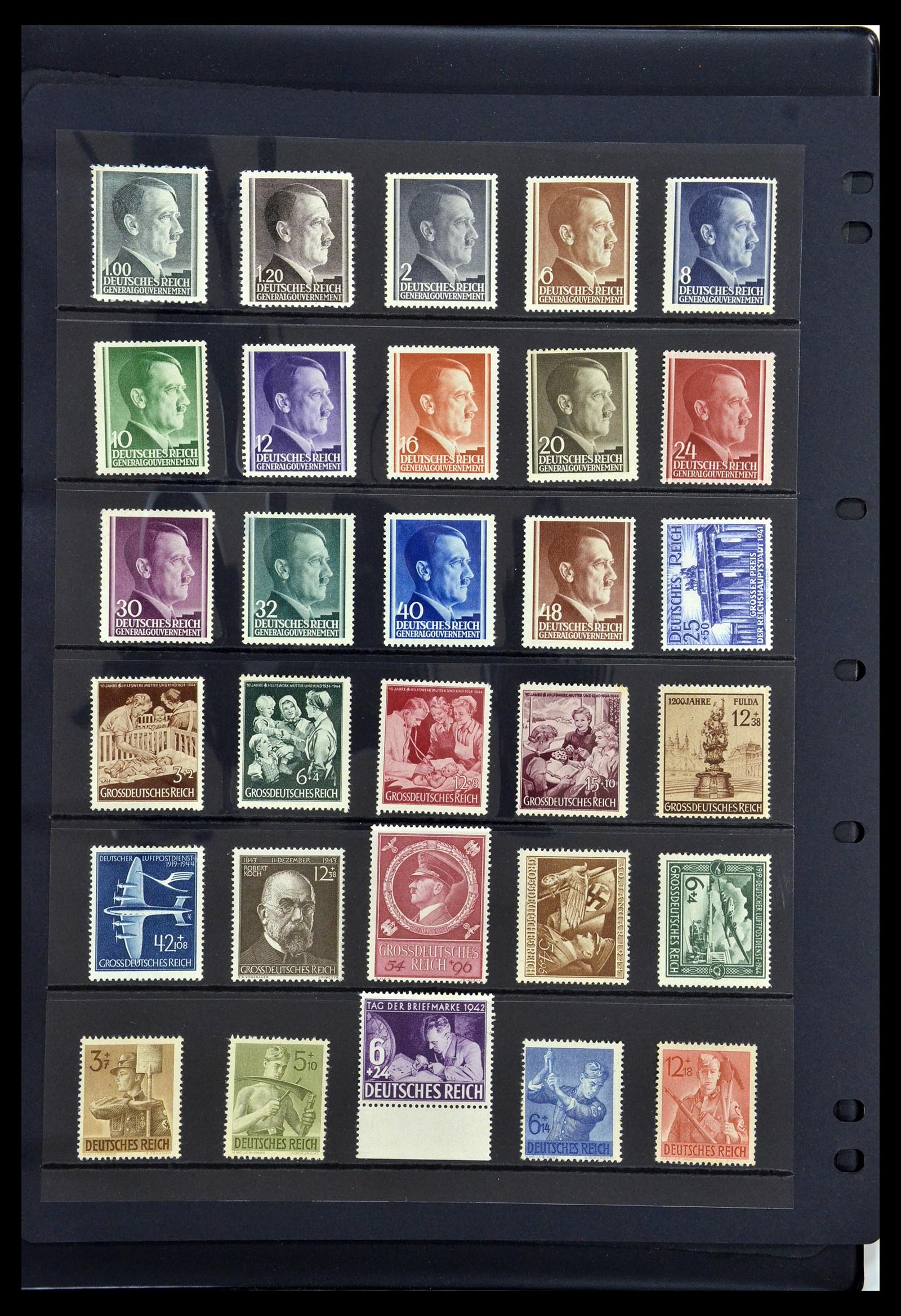 34888 085 - Stamp Collection 34888 Germany 1850-1997.