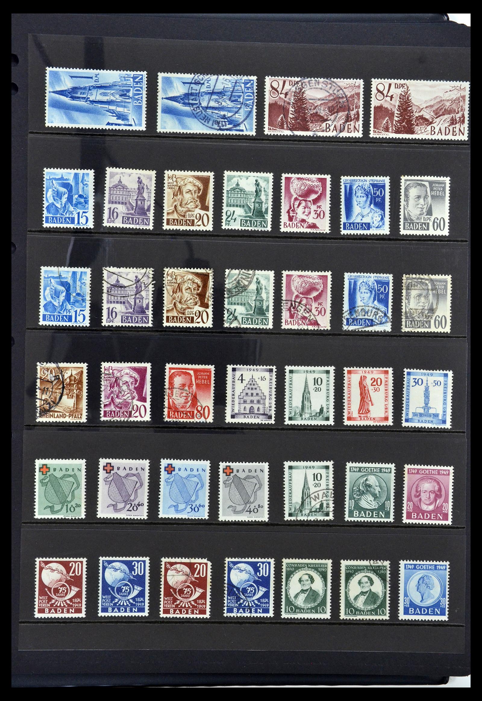 34888 091 - Stamp Collection 34888 Germany 1850-1997.