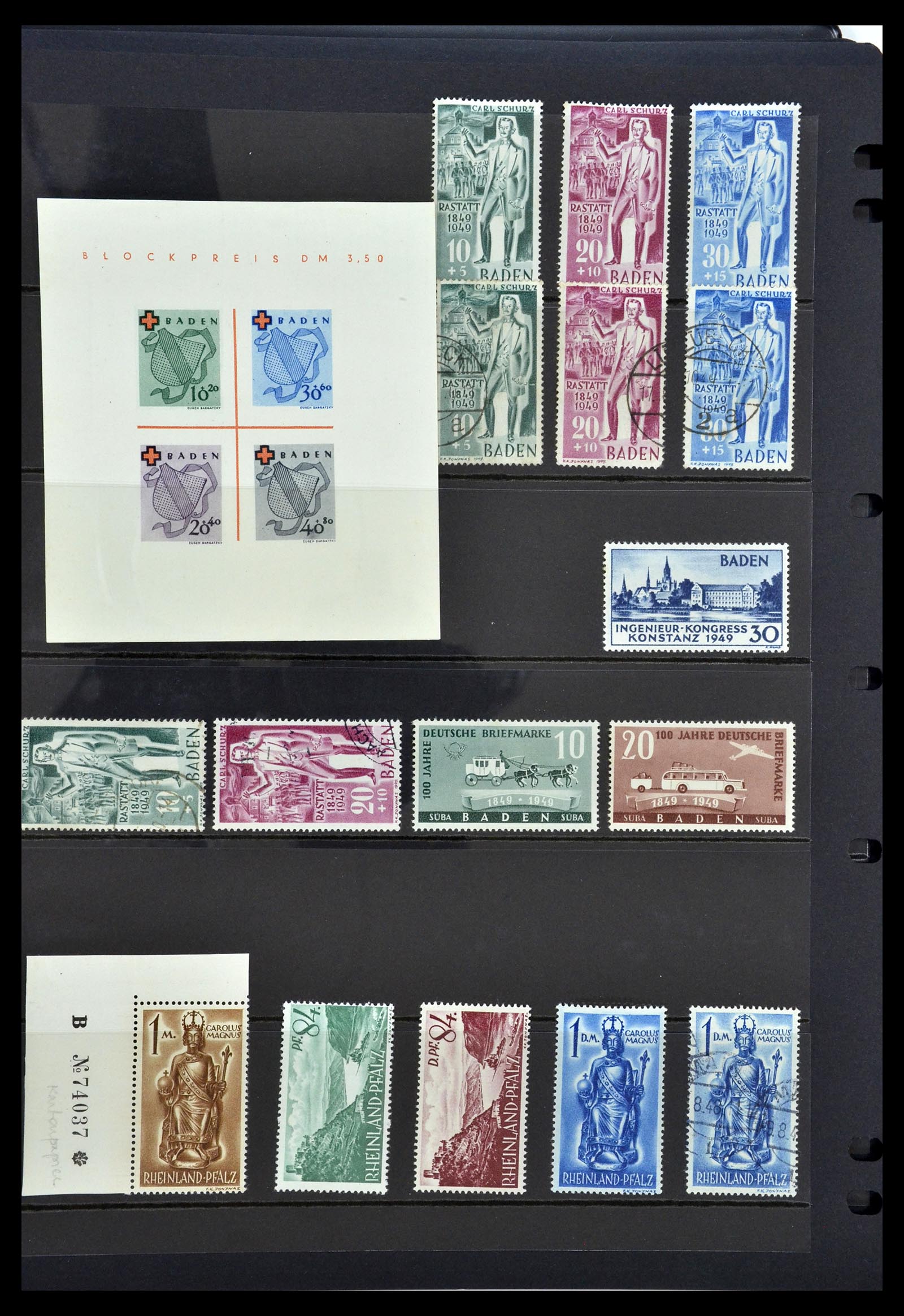 34888 092 - Stamp Collection 34888 Germany 1850-1997.