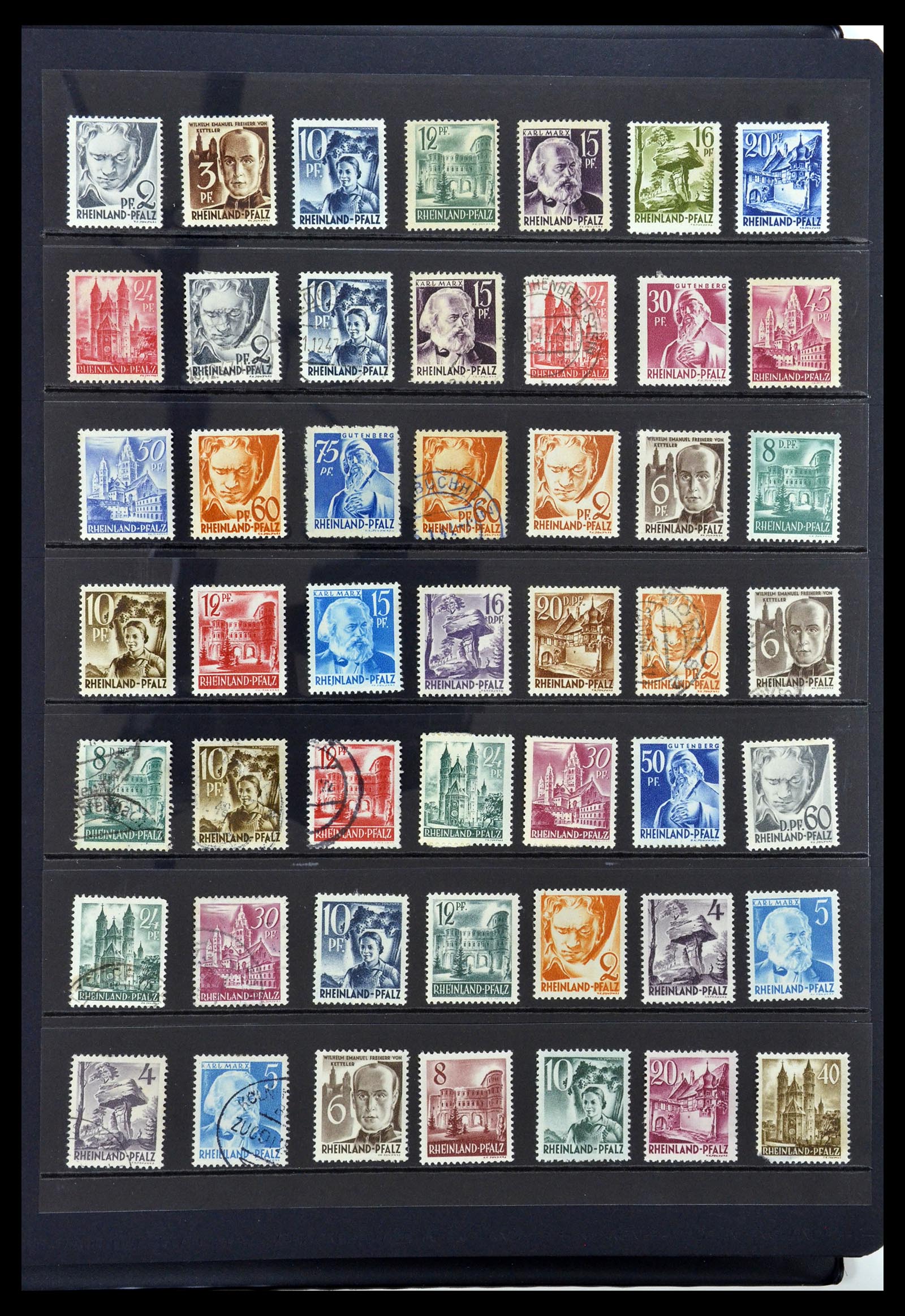 34888 093 - Stamp Collection 34888 Germany 1850-1997.