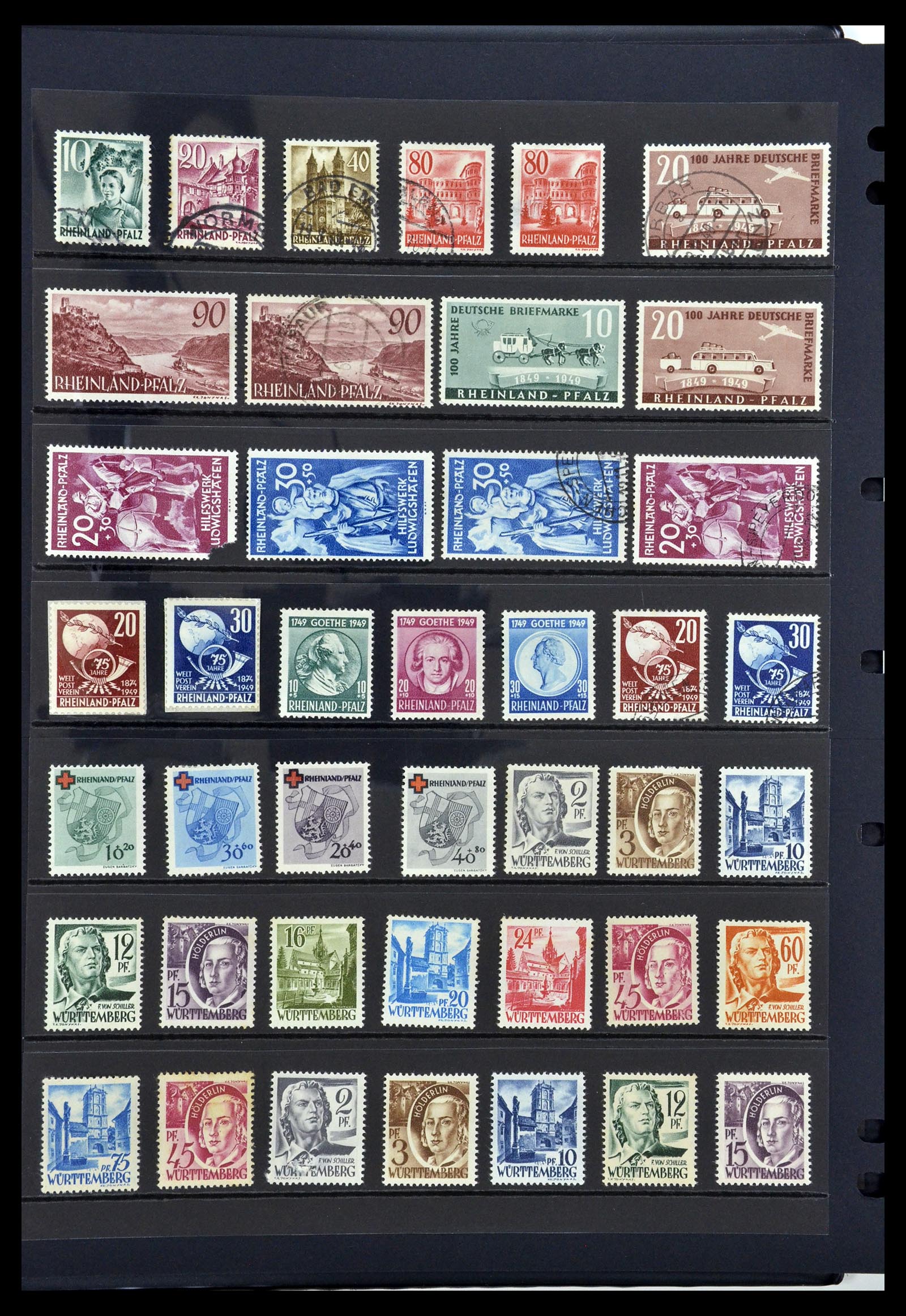 34888 094 - Stamp Collection 34888 Germany 1850-1997.