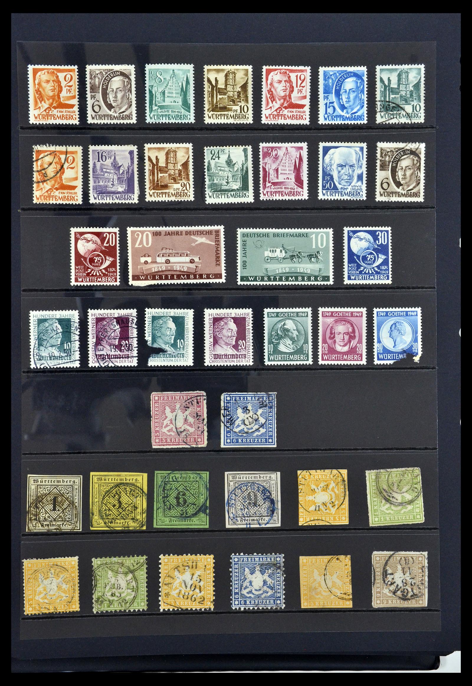 34888 096 - Stamp Collection 34888 Germany 1850-1997.