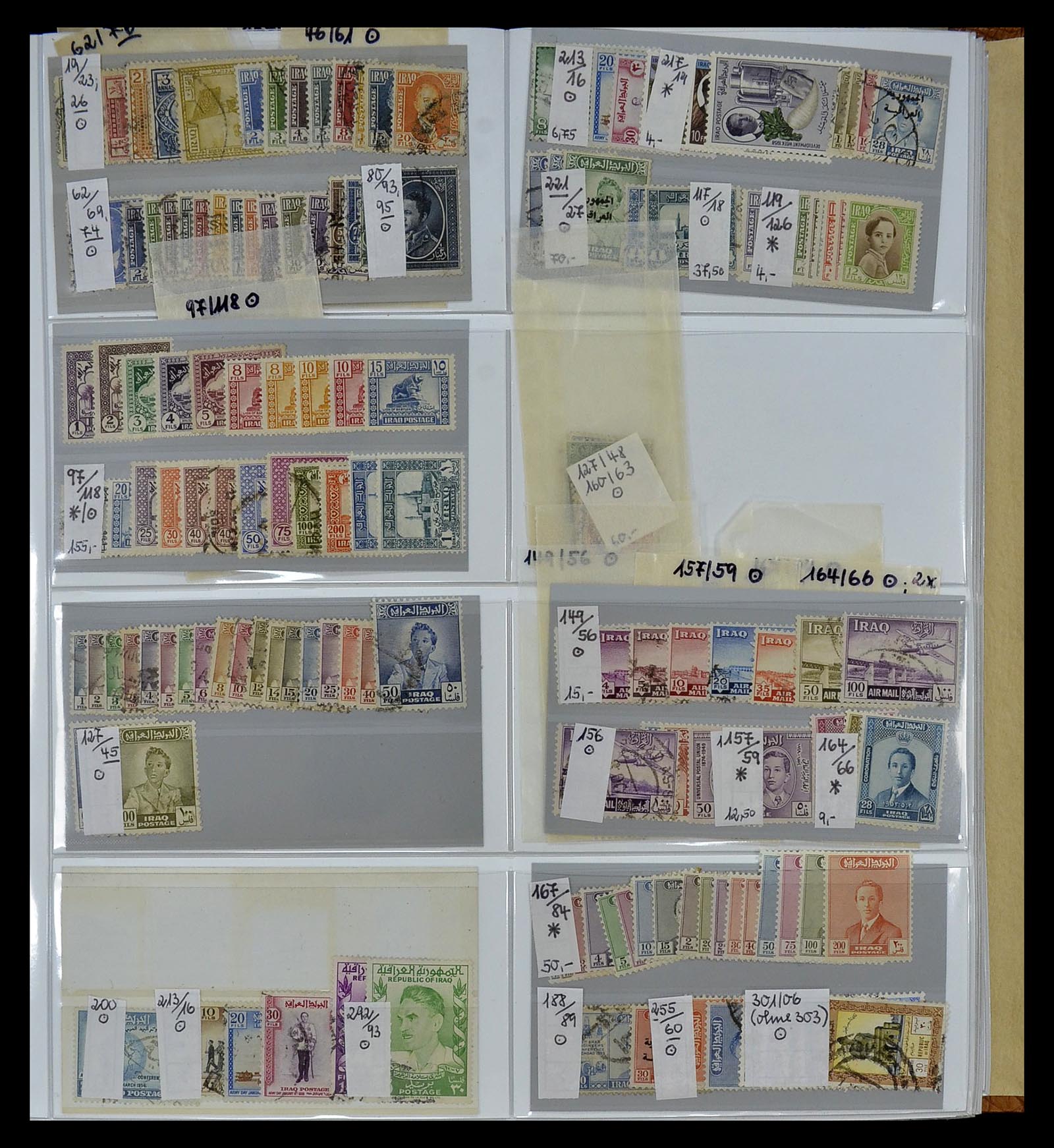 34891 004 - Postzegelverzameling 34891 Midden Oosten en Azië 1880-1980.