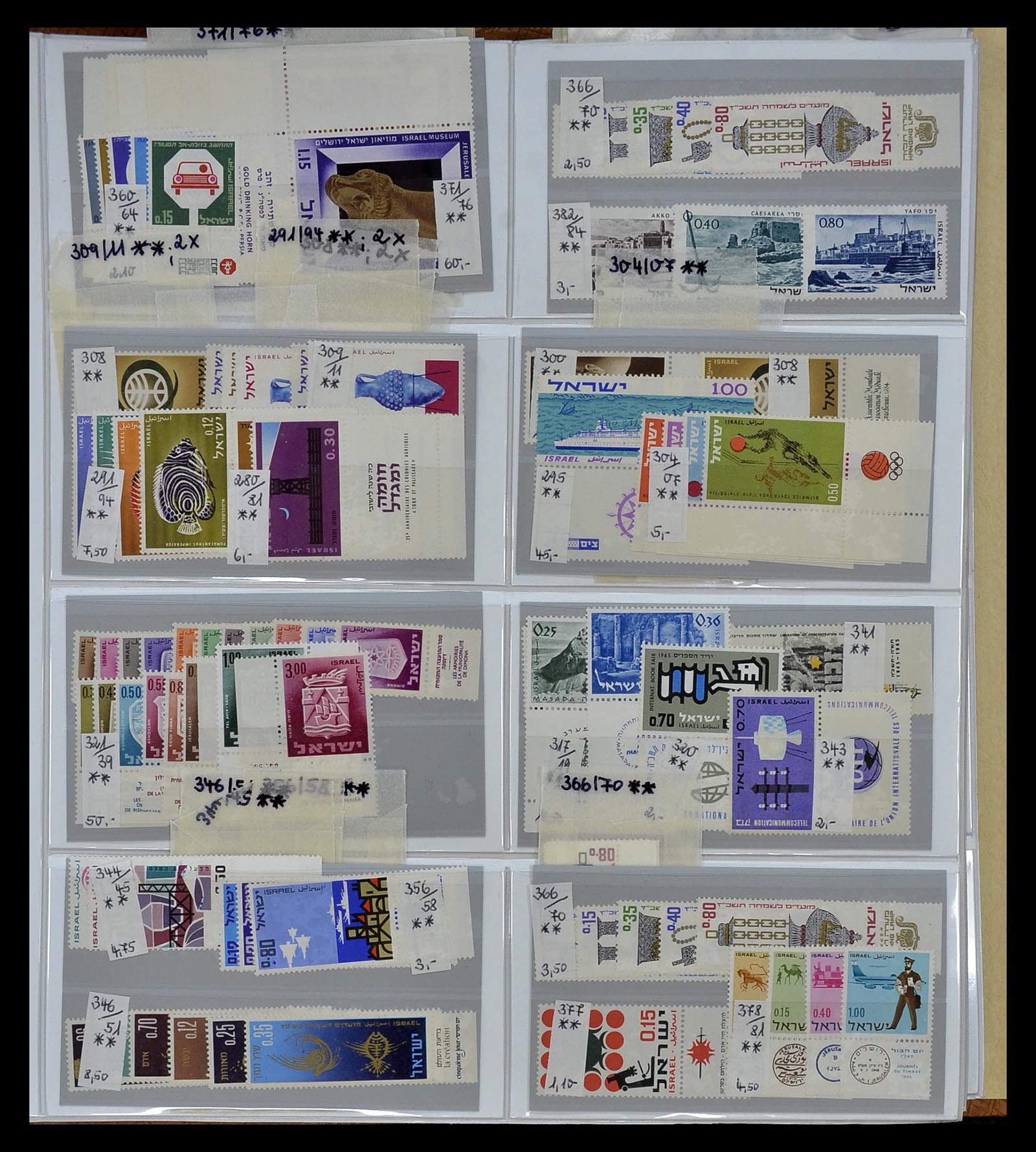 34891 016 - Postzegelverzameling 34891 Midden Oosten en Azië 1880-1980.