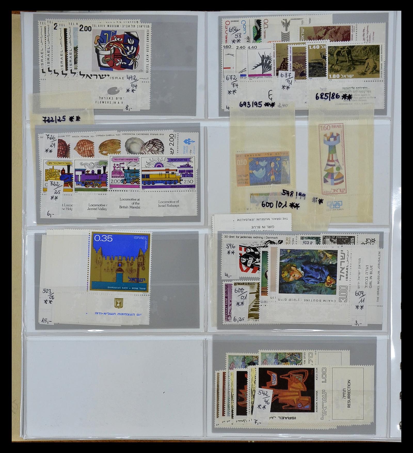 34891 019 - Postzegelverzameling 34891 Midden Oosten en Azië 1880-1980.