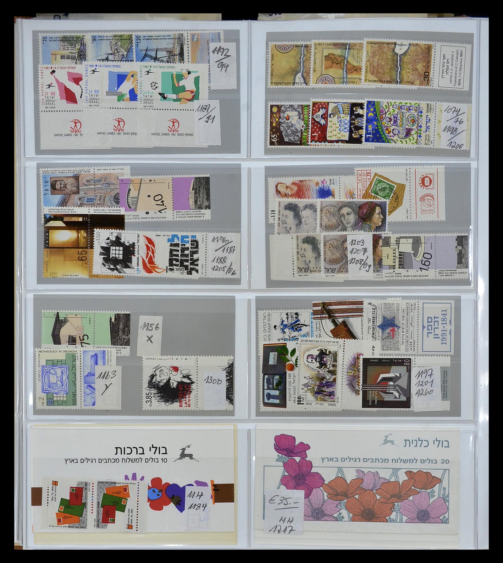 34891 025 - Postzegelverzameling 34891 Midden Oosten en Azië 1880-1980.