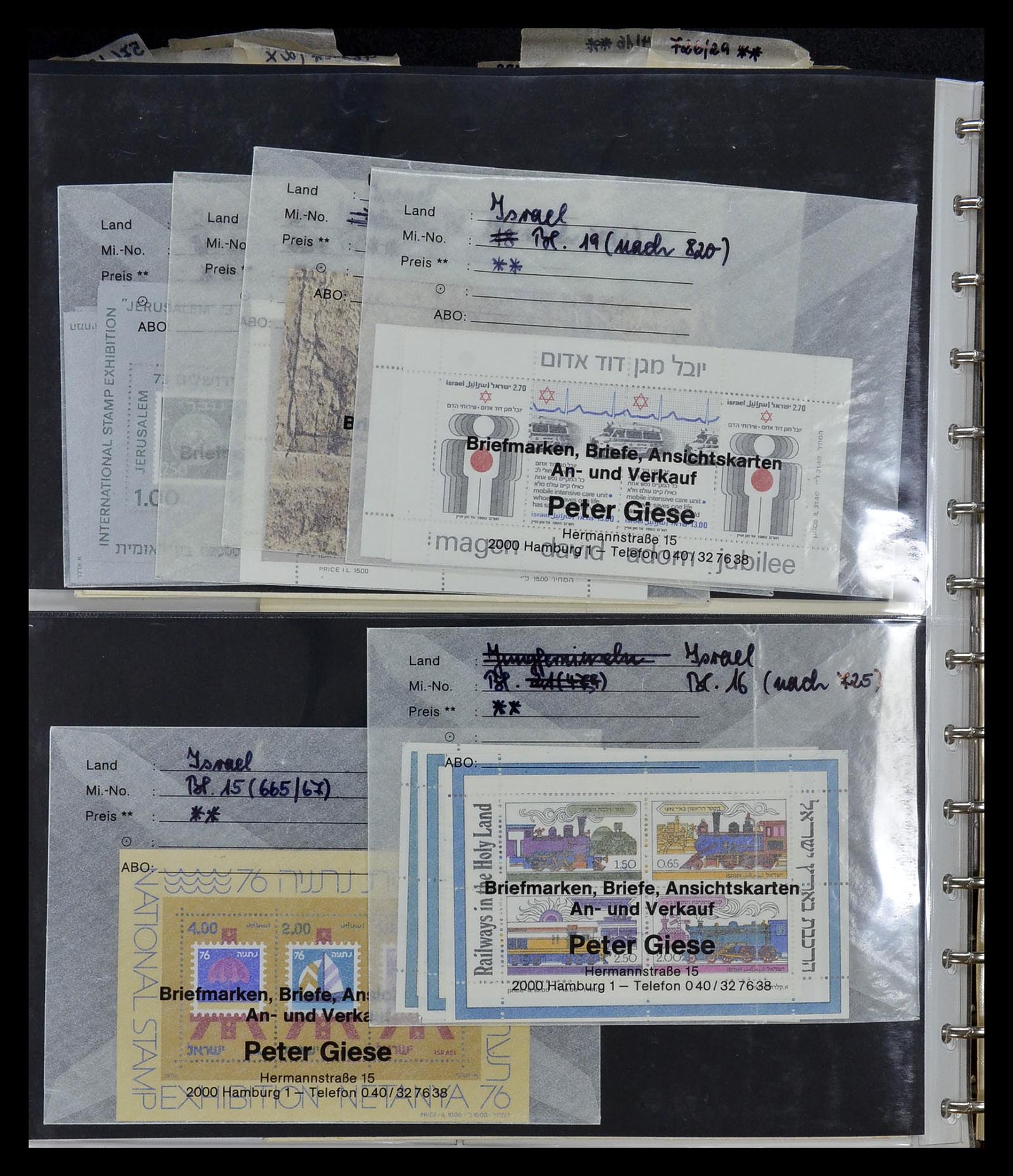 34891 034 - Postzegelverzameling 34891 Midden Oosten en Azië 1880-1980.