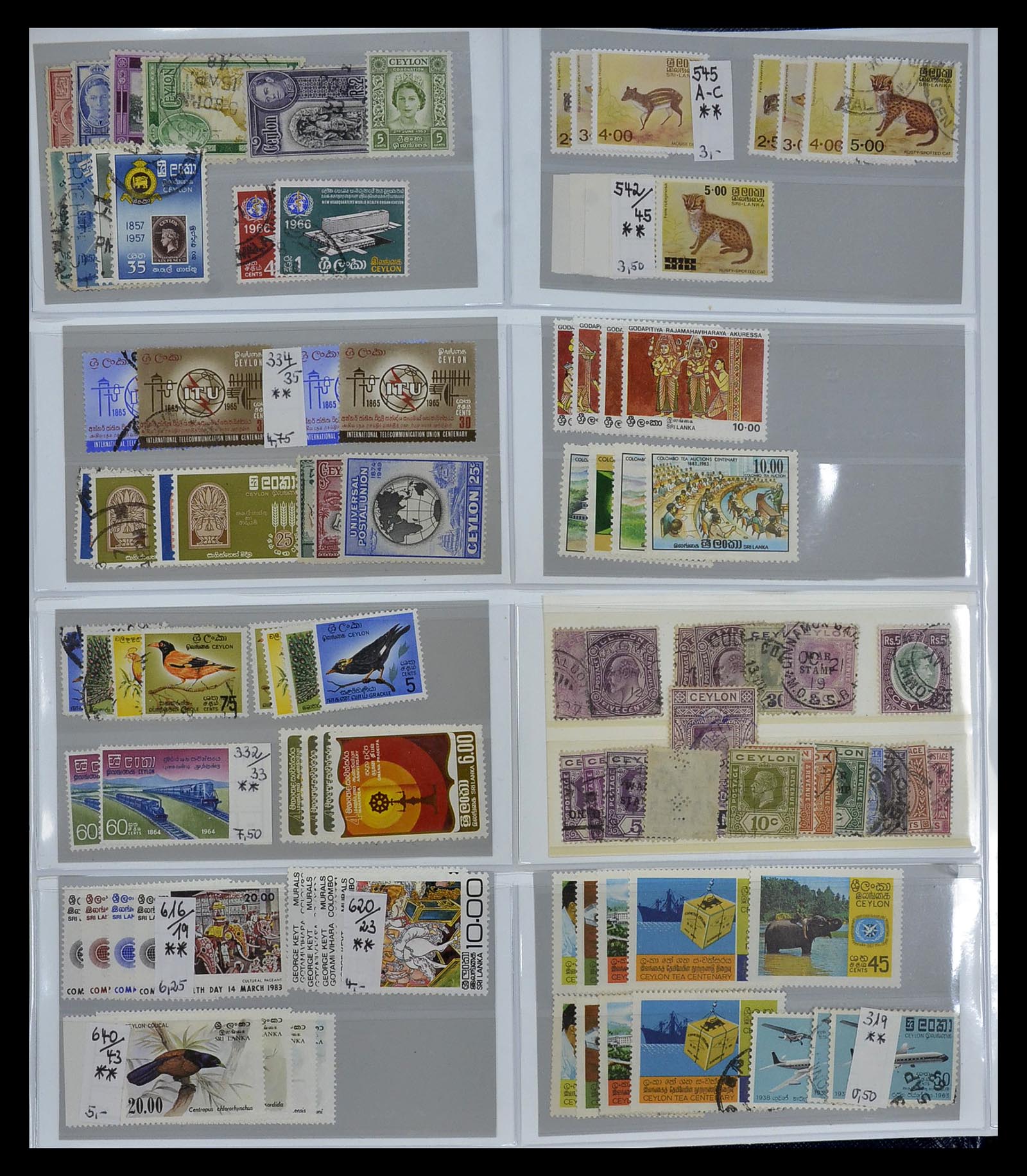34891 040 - Postzegelverzameling 34891 Midden Oosten en Azië 1880-1980.