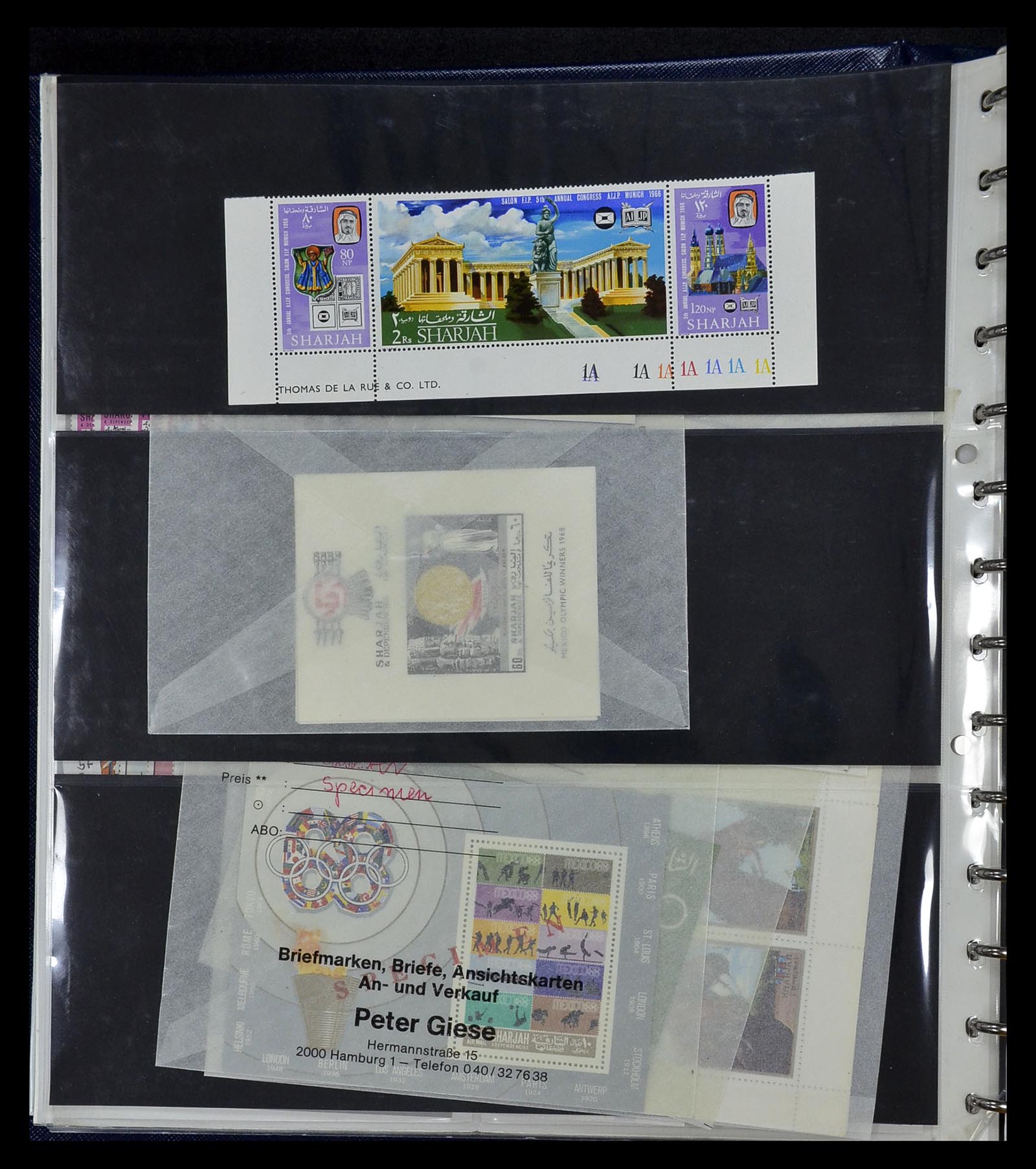 34891 048 - Postzegelverzameling 34891 Midden Oosten en Azië 1880-1980.