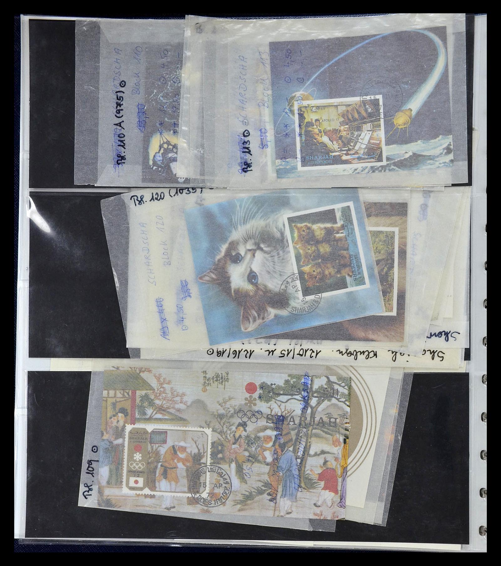 34891 051 - Postzegelverzameling 34891 Midden Oosten en Azië 1880-1980.