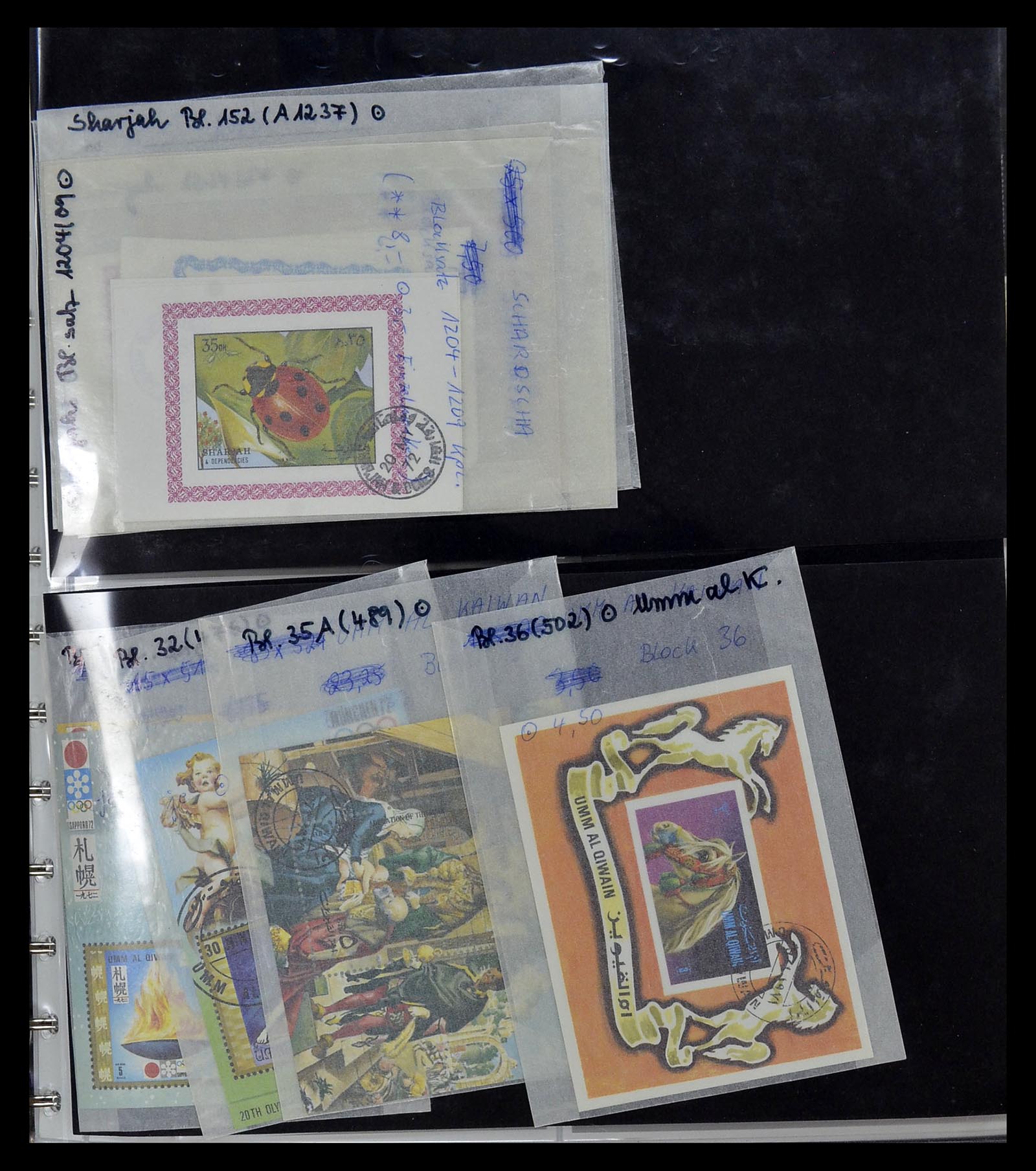 34891 052 - Postzegelverzameling 34891 Midden Oosten en Azië 1880-1980.