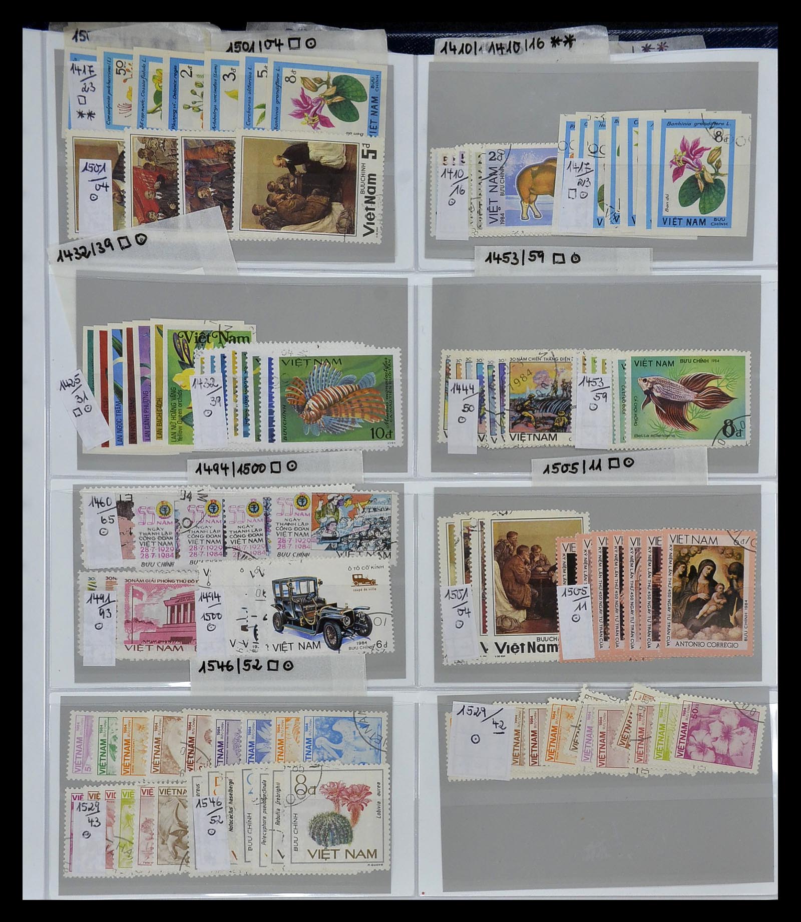 34891 079 - Stamp Collection 34891 Middle East and Asia 1880-1980.
