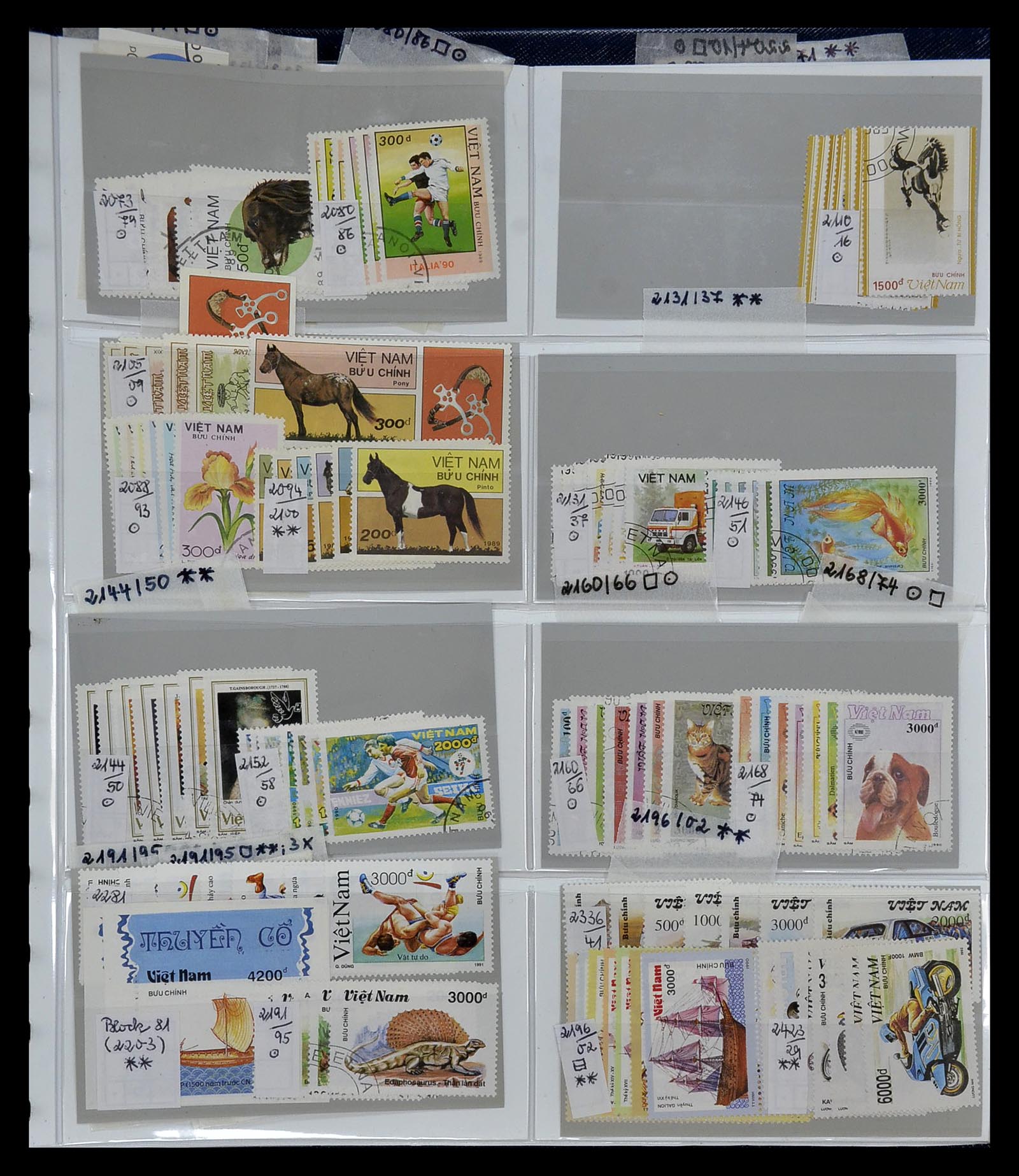 34891 083 - Postzegelverzameling 34891 Midden Oosten en Azië 1880-1980.