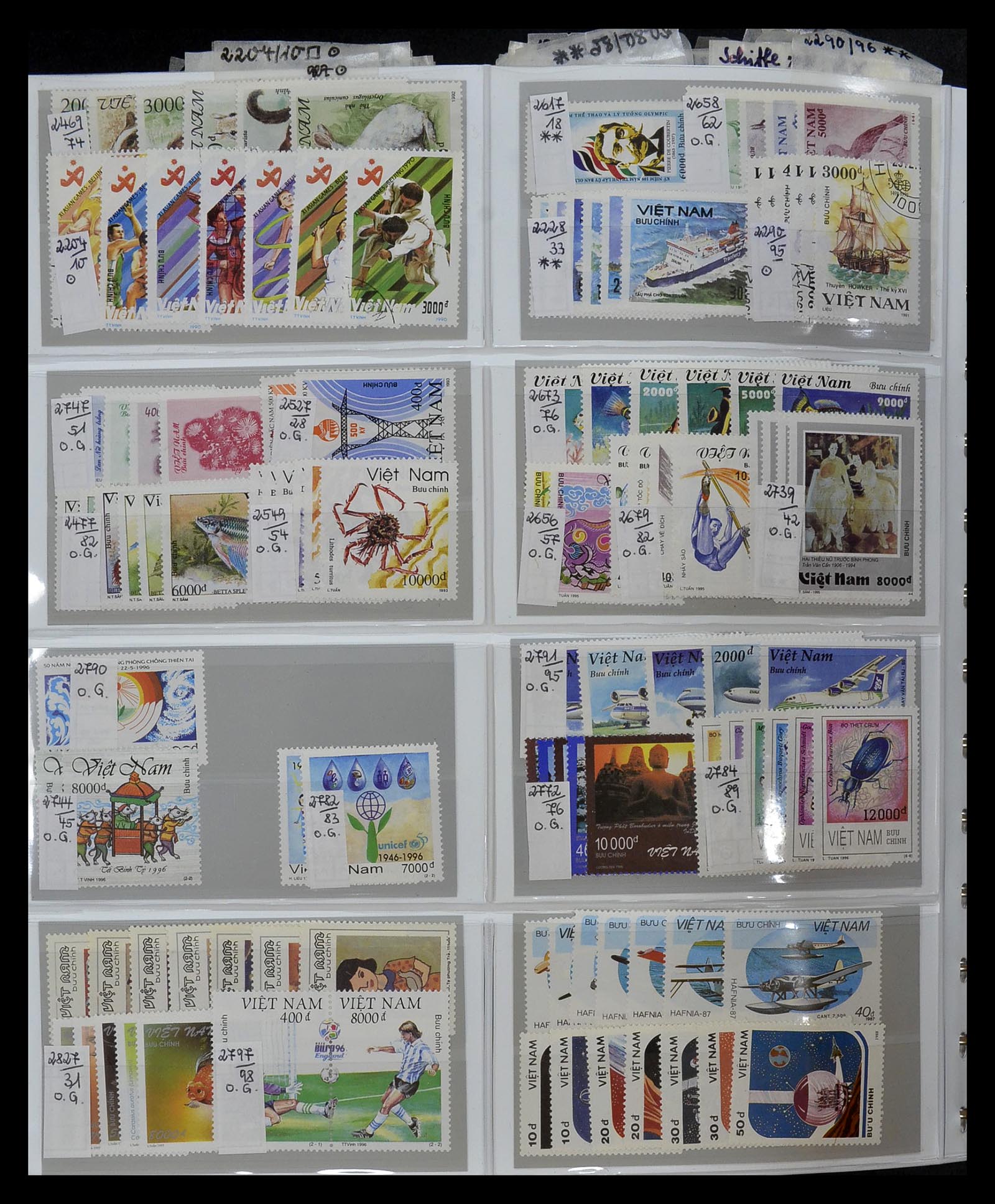34891 085 - Postzegelverzameling 34891 Midden Oosten en Azië 1880-1980.