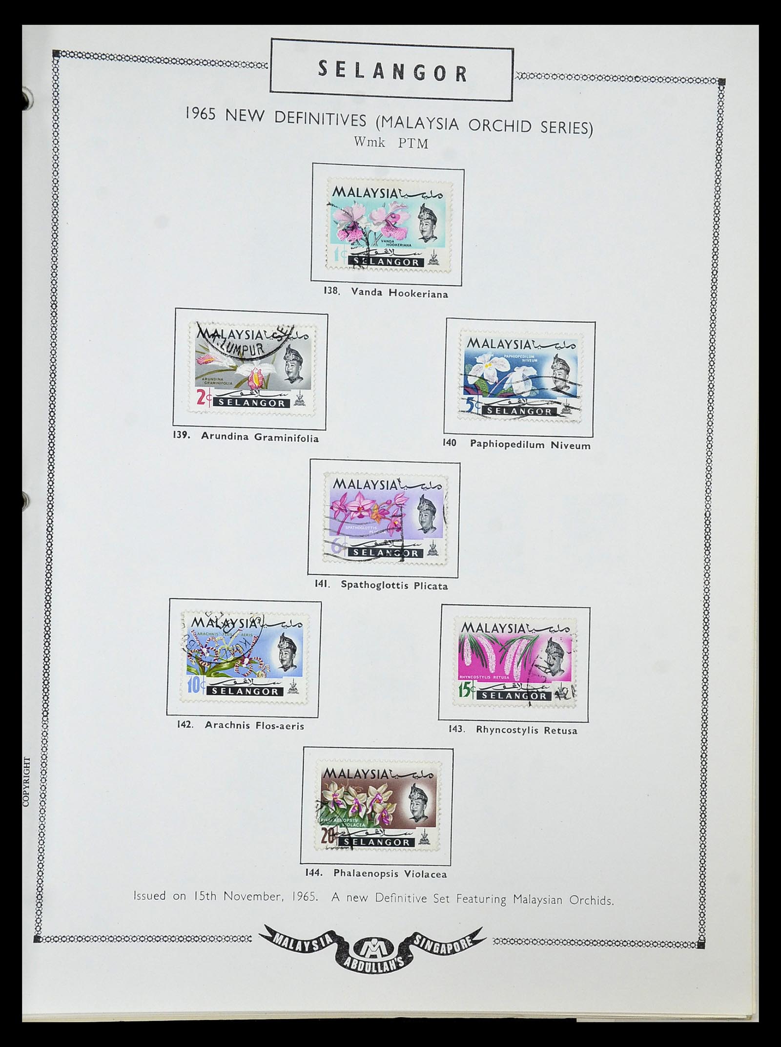 34892 102 - Postzegelverzameling 34892 Straits Settlements, Maleisië en Singapore