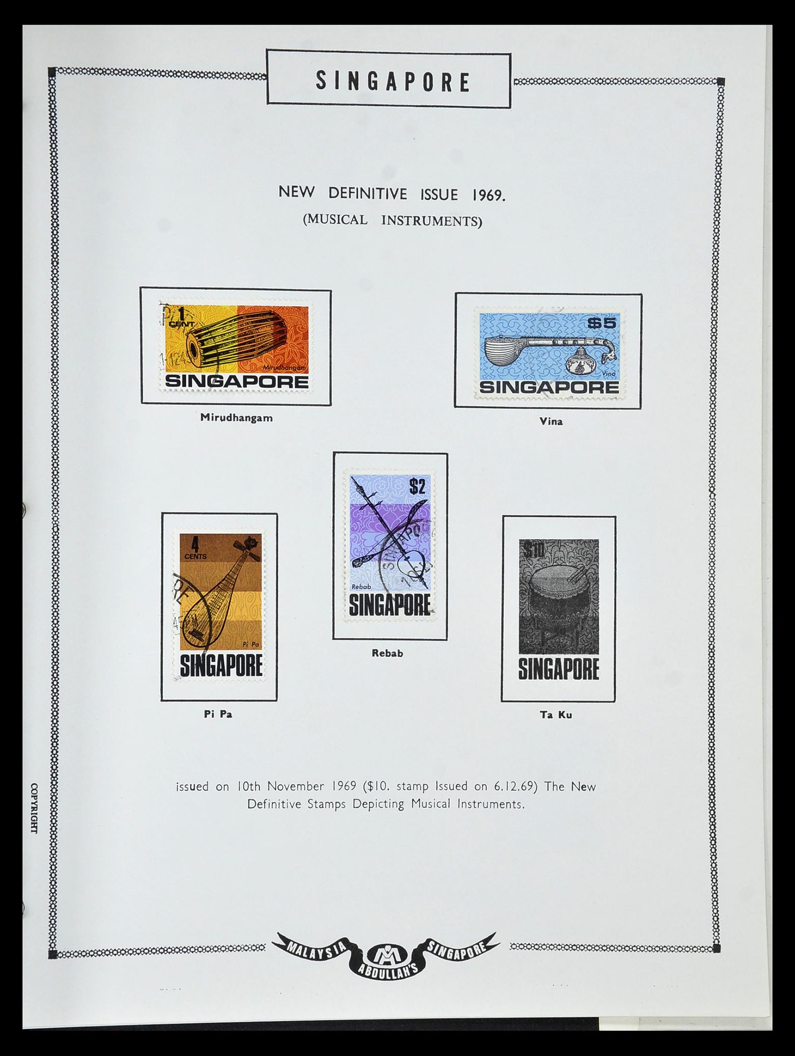 34892 116 - Postzegelverzameling 34892 Straits Settlements, Maleisië en Singapore