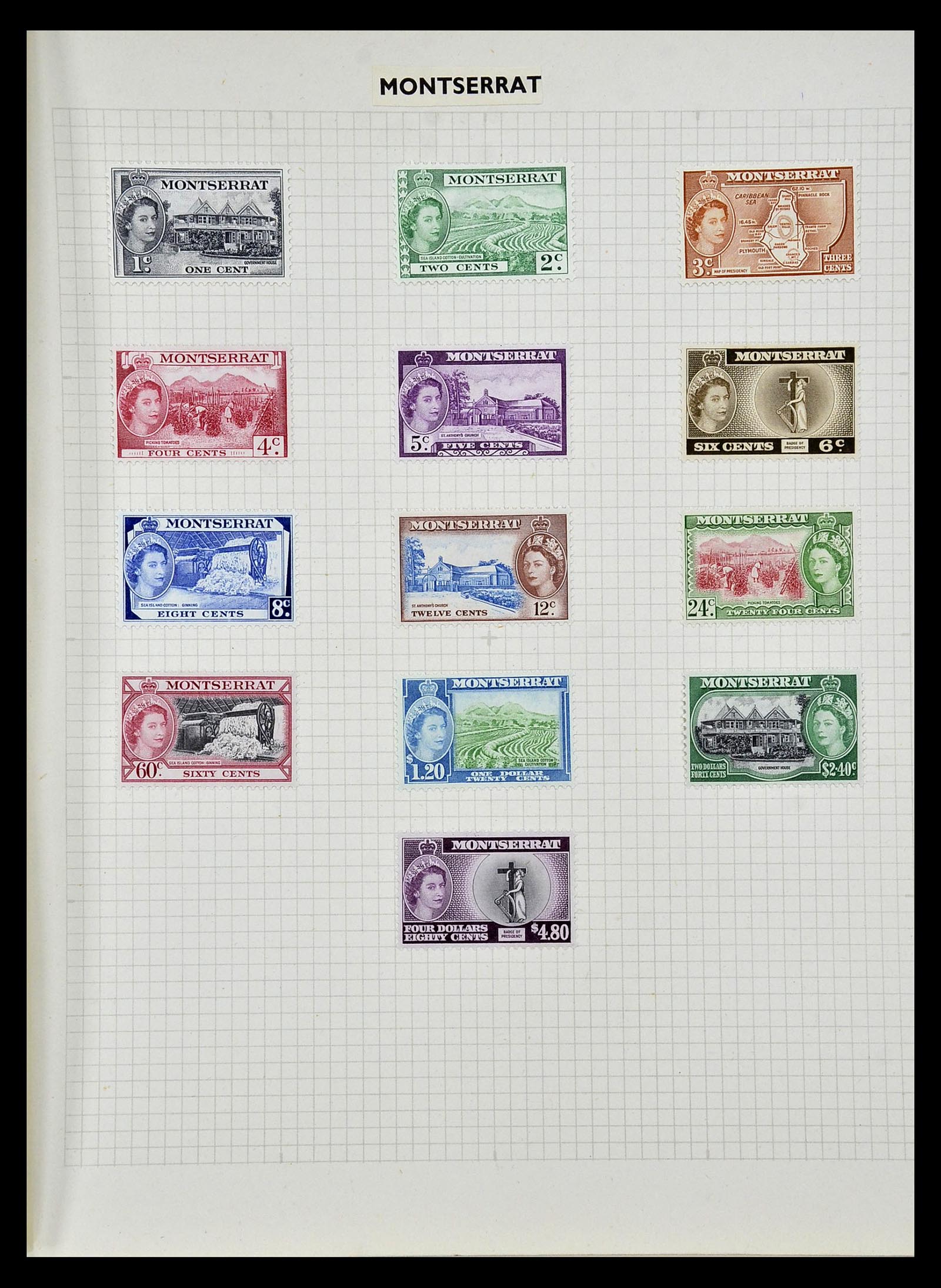 34893 019 - Postzegelverzameling 34893 Engeland en koloniën 1840-1960.