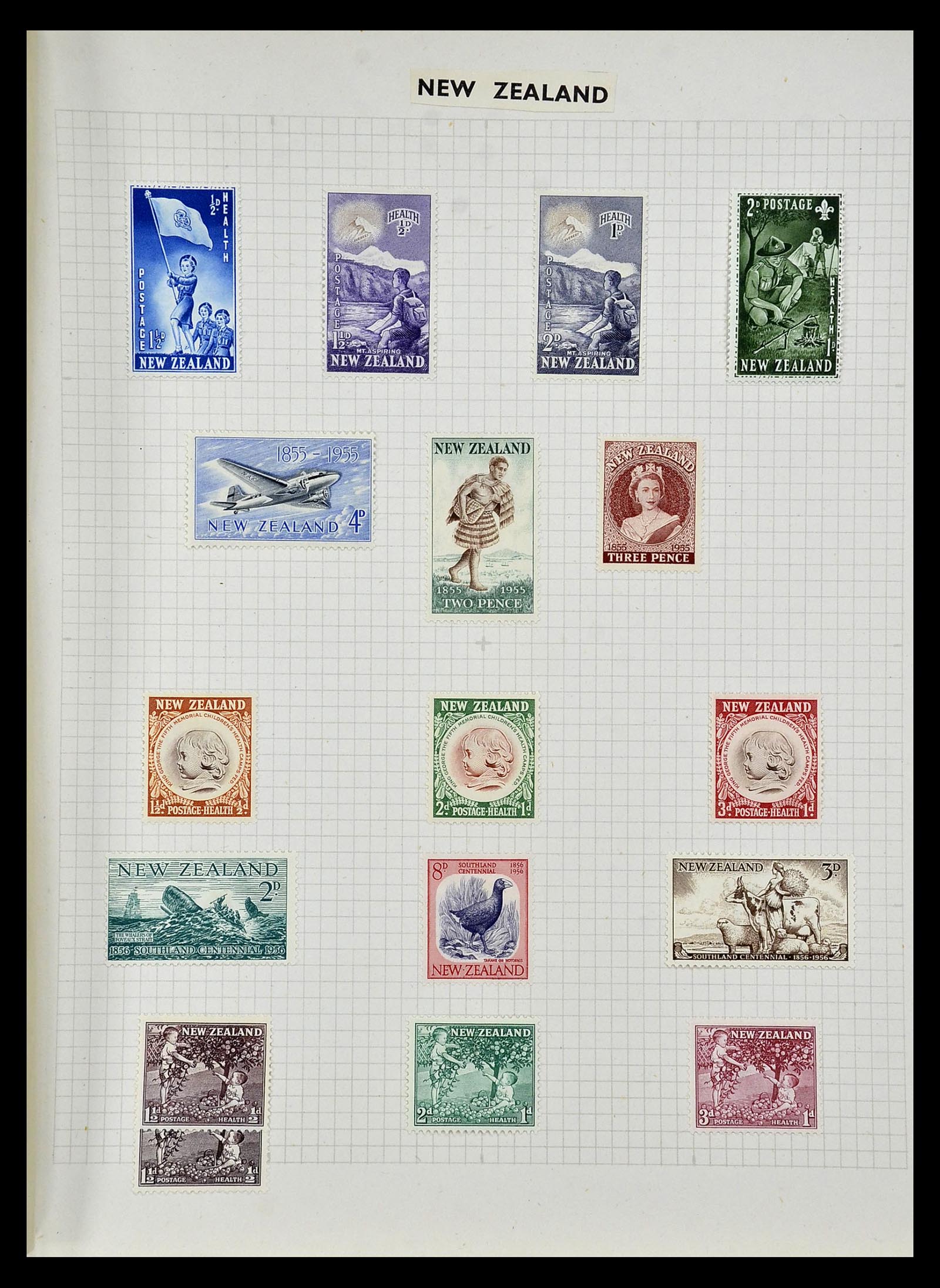 34893 023 - Postzegelverzameling 34893 Engeland en koloniën 1840-1960.