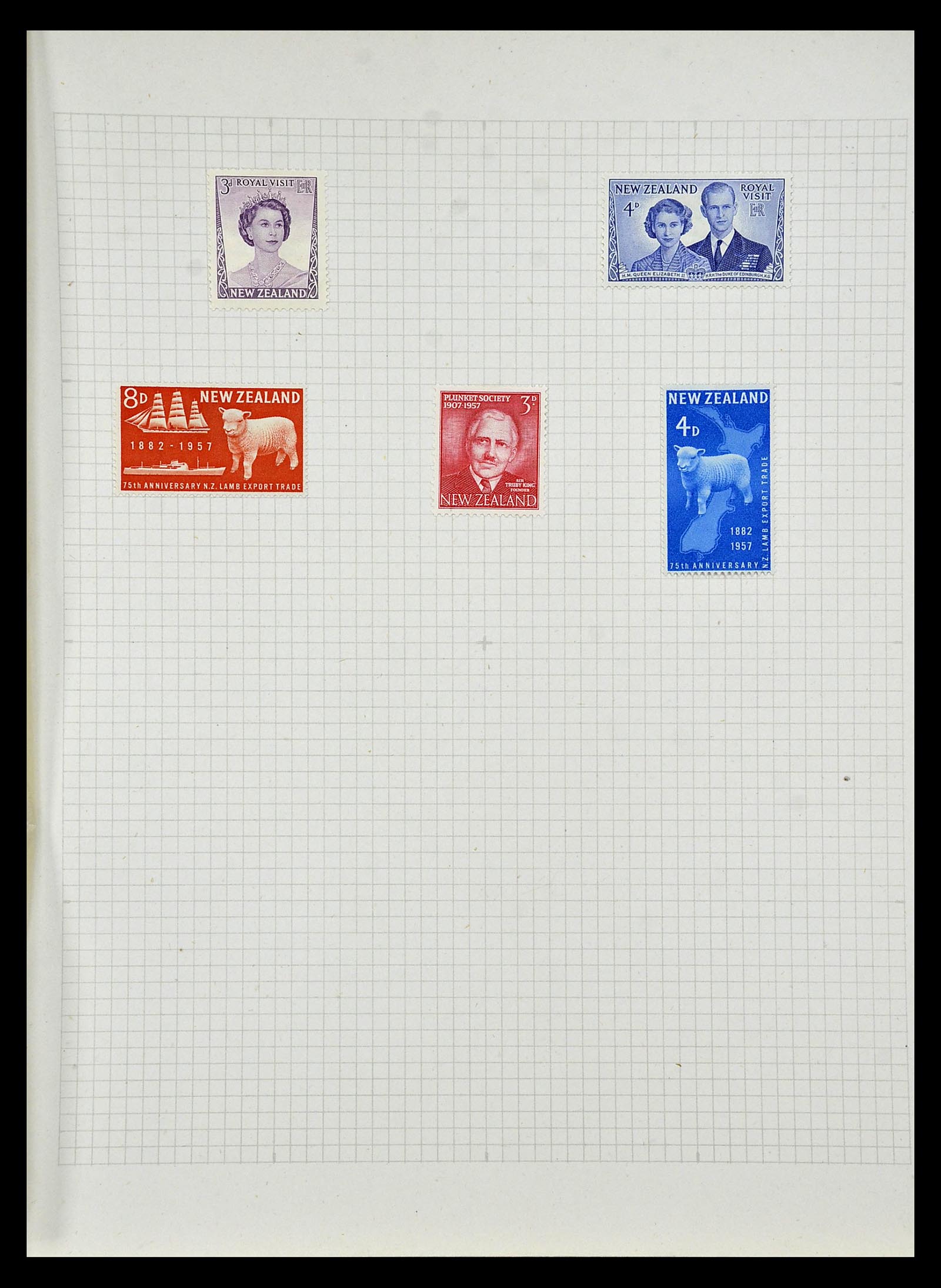 34893 026 - Postzegelverzameling 34893 Engeland en koloniën 1840-1960.