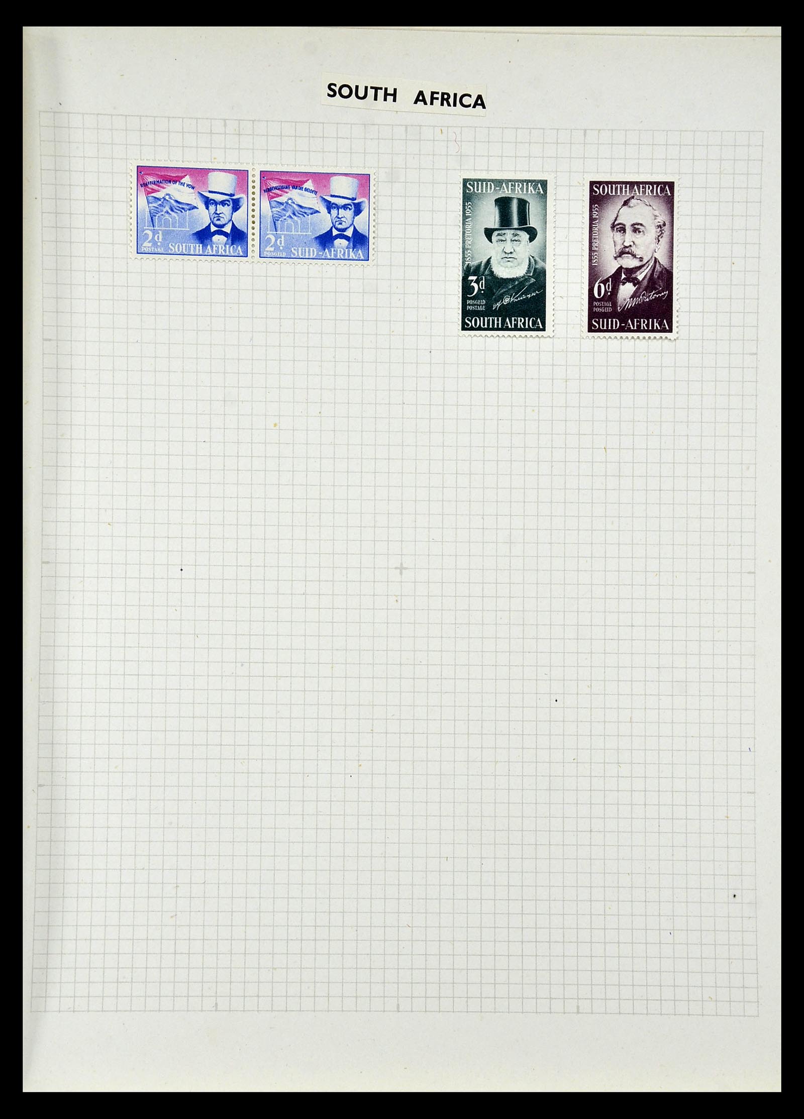 34893 037 - Postzegelverzameling 34893 Engeland en koloniën 1840-1960.