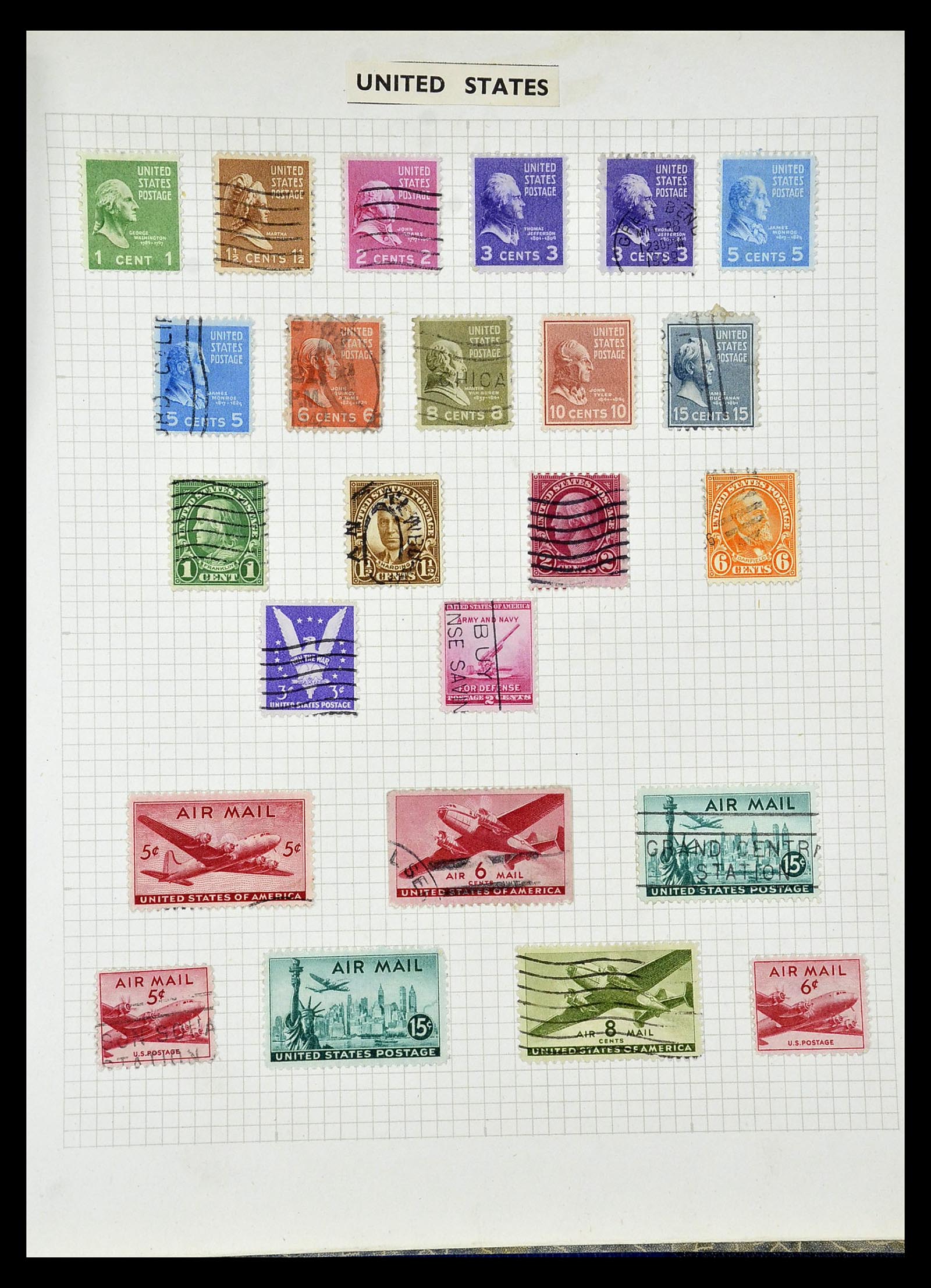 34893 046 - Postzegelverzameling 34893 Engeland en koloniën 1840-1960.