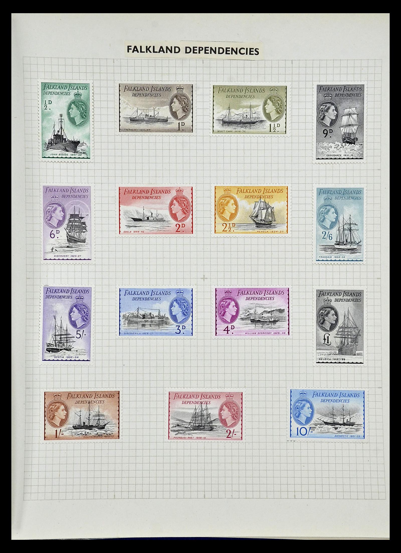 34893 078 - Stamp Collection 34893 Great Britain and colonies 1840-1960.