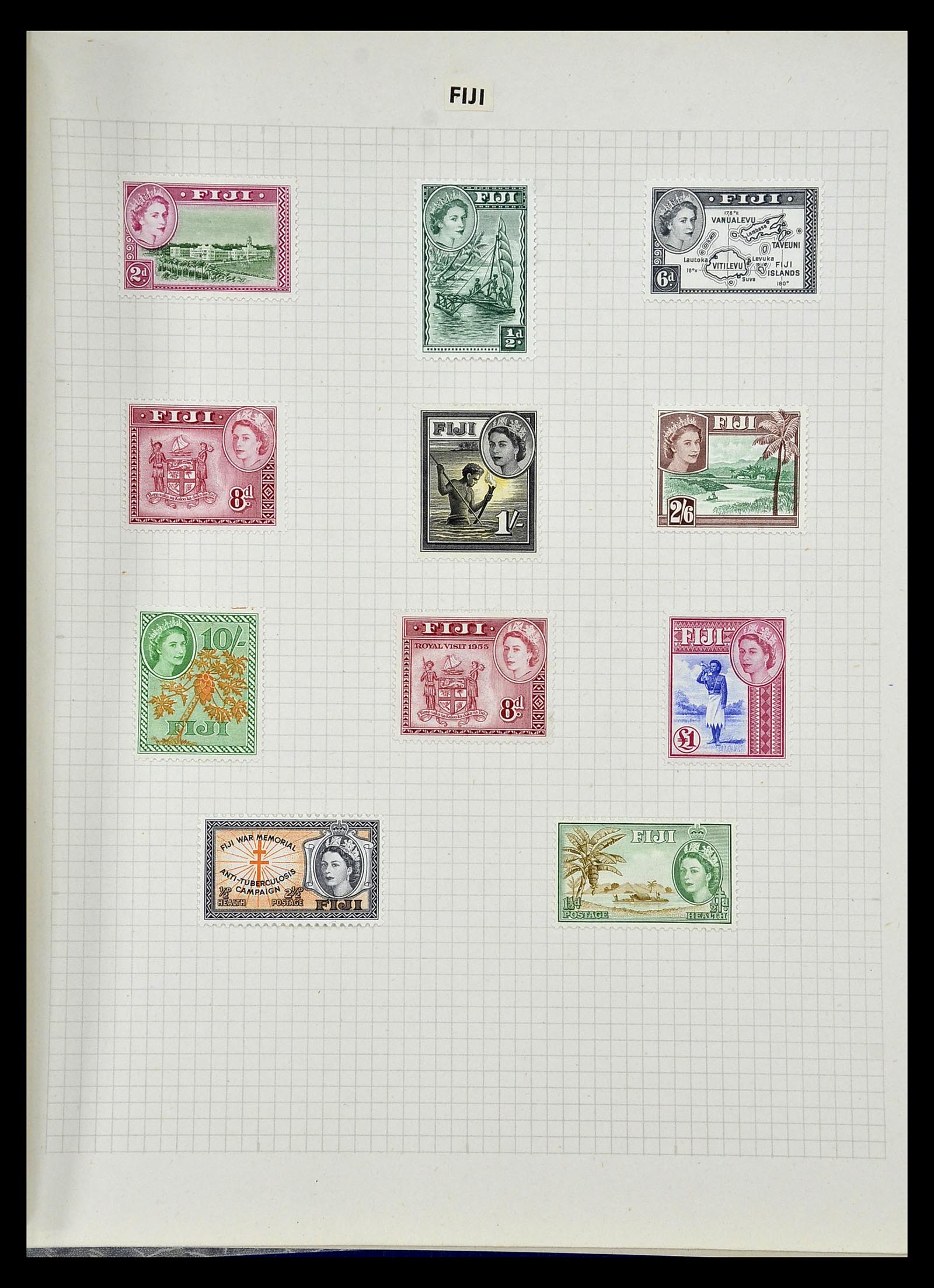 34893 079 - Stamp Collection 34893 Great Britain and colonies 1840-1960.
