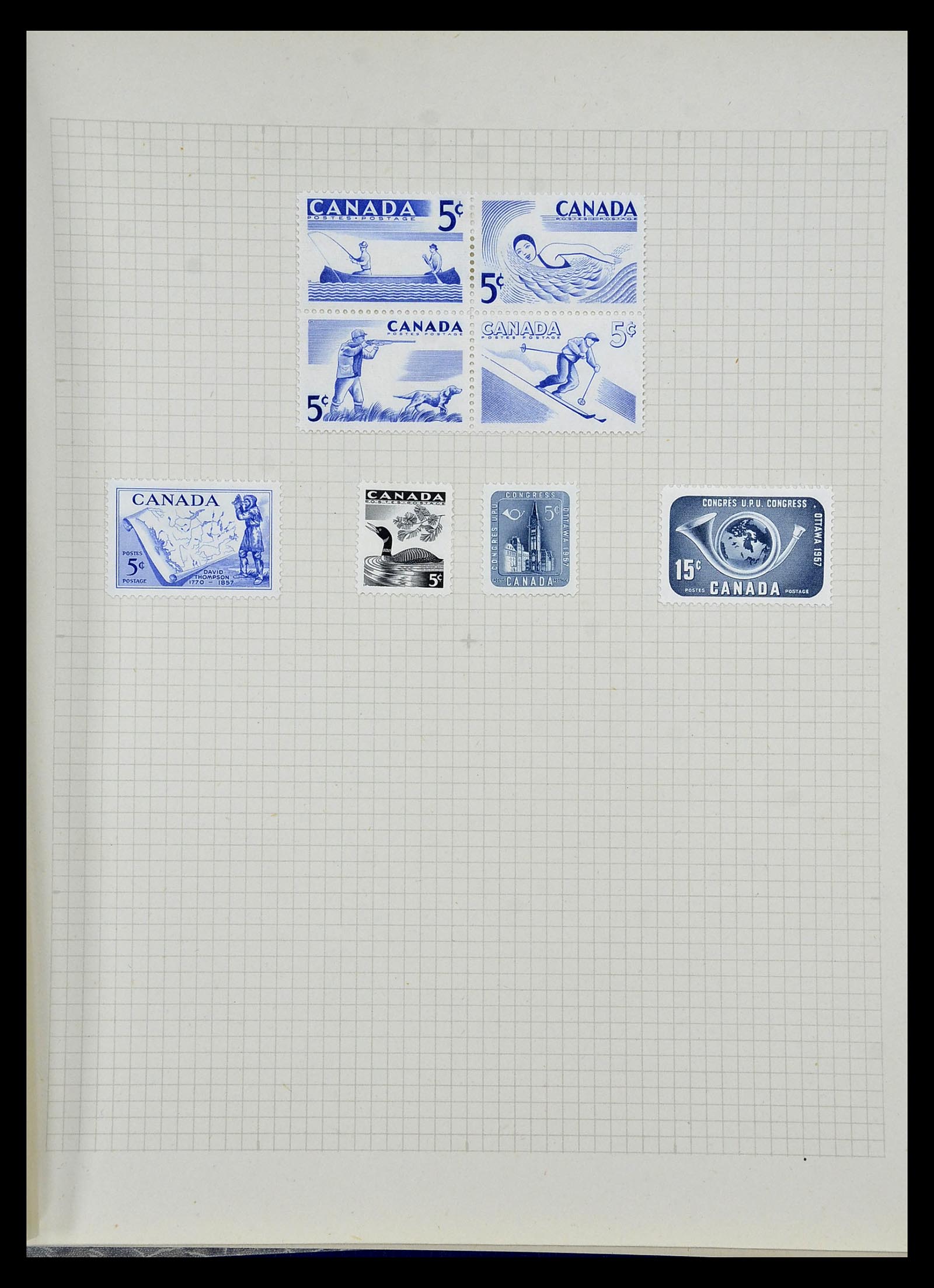 34893 081 - Postzegelverzameling 34893 Engeland en koloniën 1840-1960.