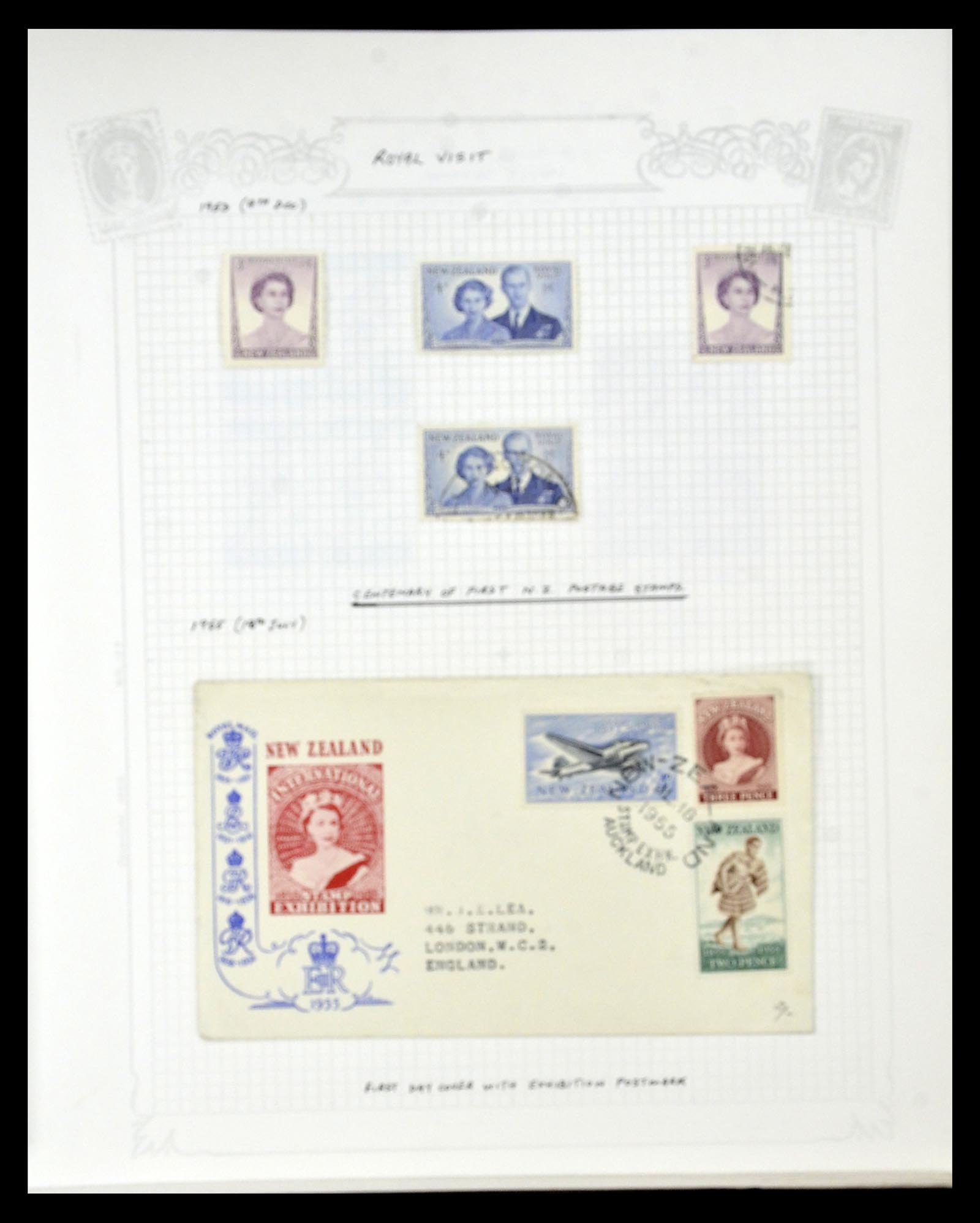 34901 079 - Postzegelverzameling 34901 Nieuw Zeeland 1862-1970.
