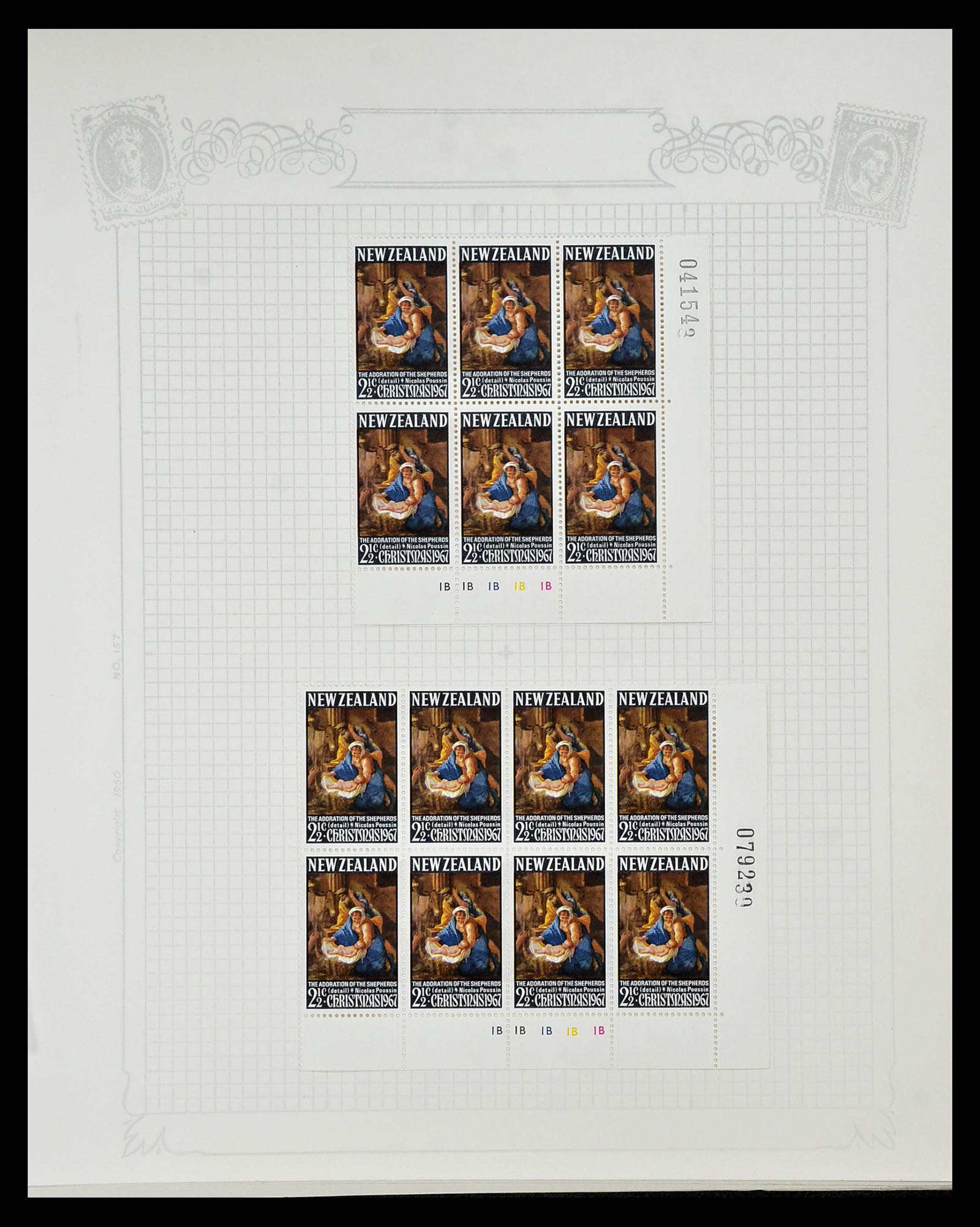 34901 095 - Postzegelverzameling 34901 Nieuw Zeeland 1862-1970.