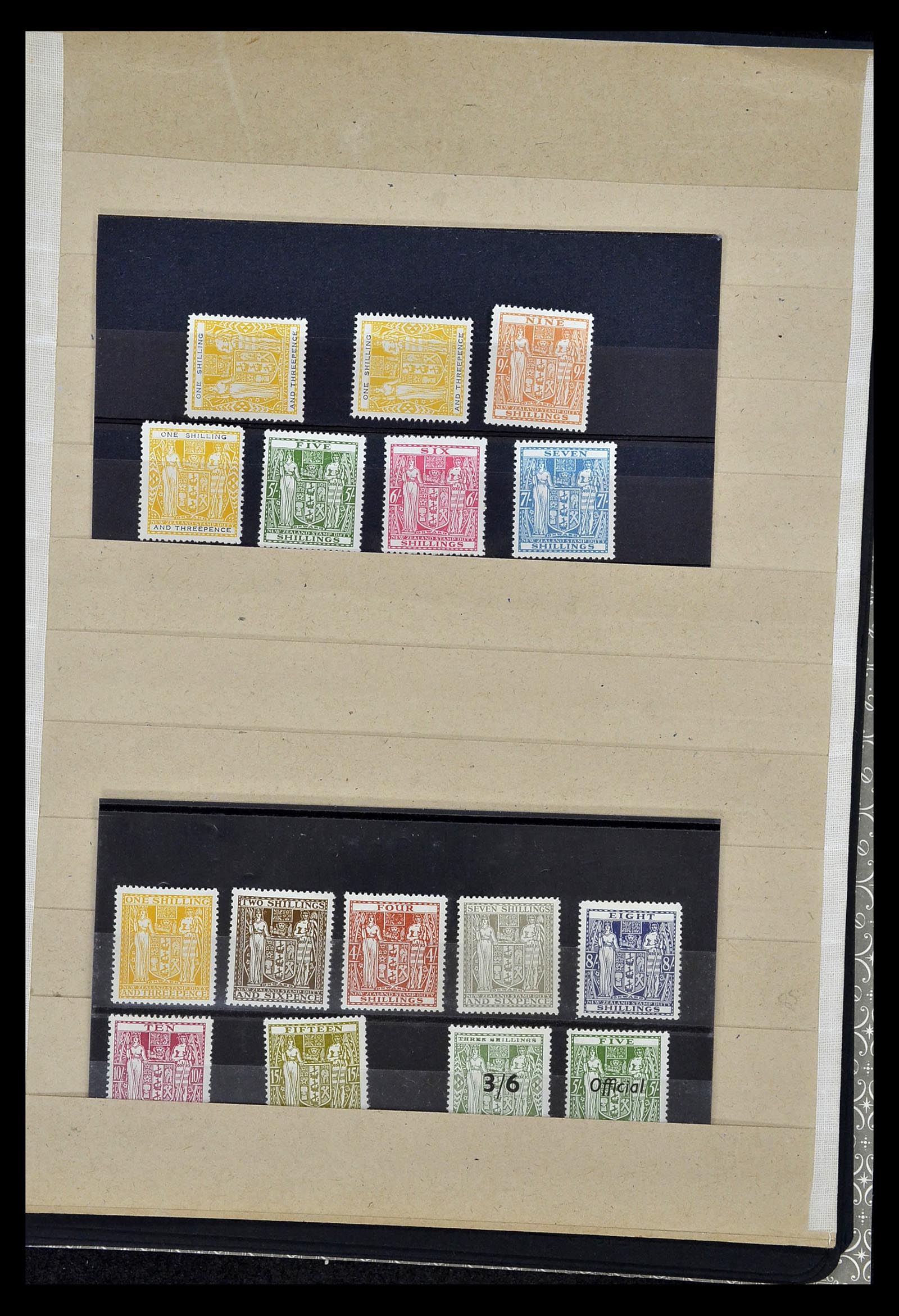 34901 123 - Postzegelverzameling 34901 Nieuw Zeeland 1862-1970.