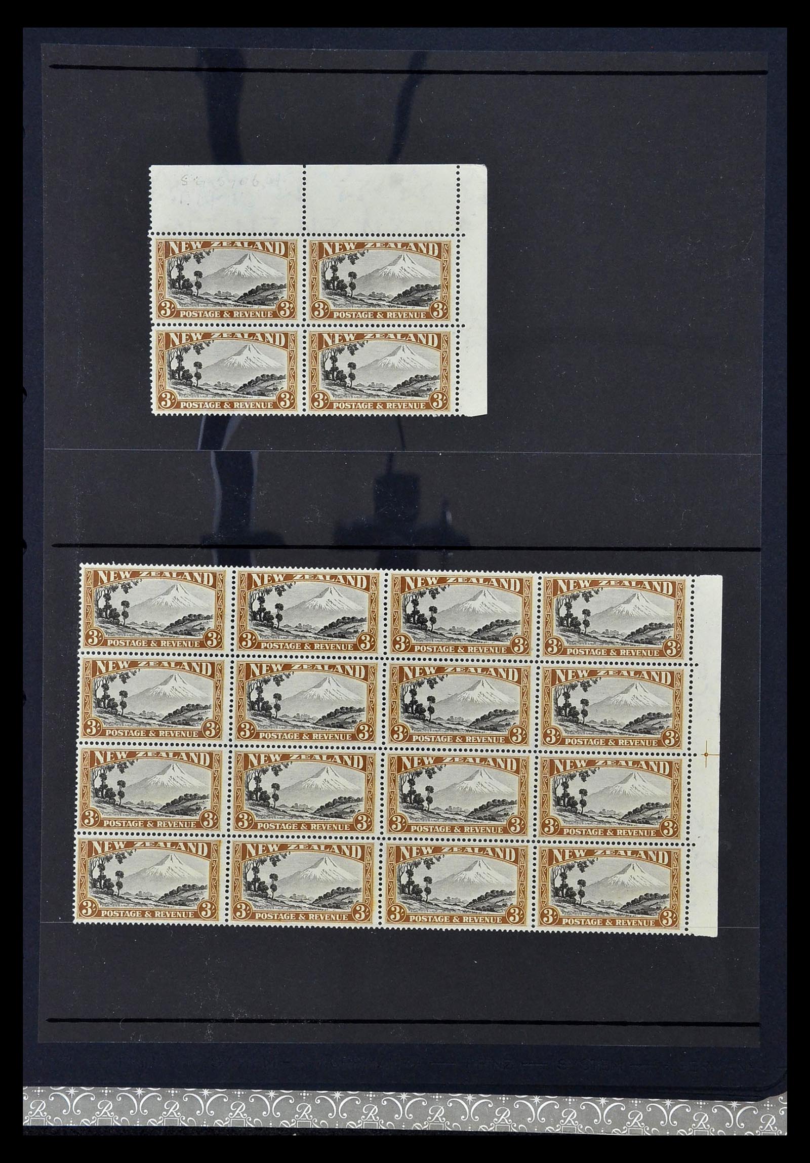 34901 124 - Postzegelverzameling 34901 Nieuw Zeeland 1862-1970.