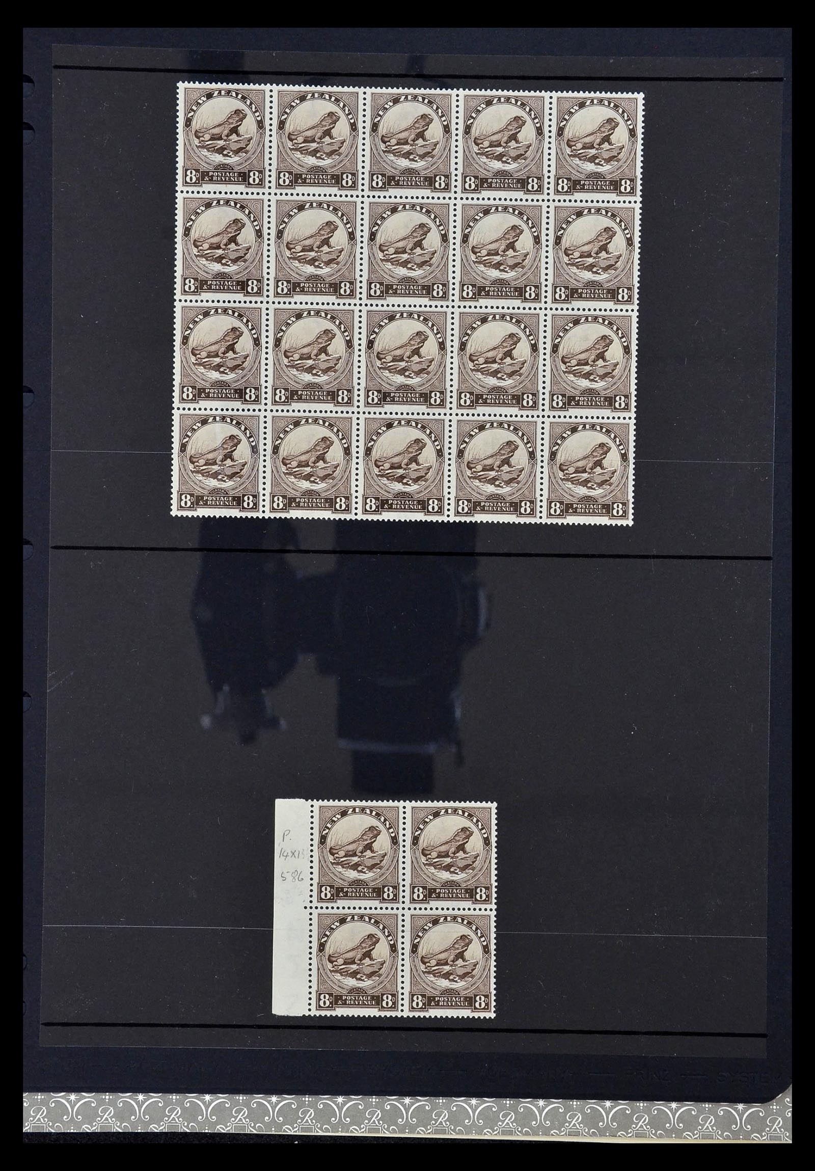 34901 128 - Postzegelverzameling 34901 Nieuw Zeeland 1862-1970.