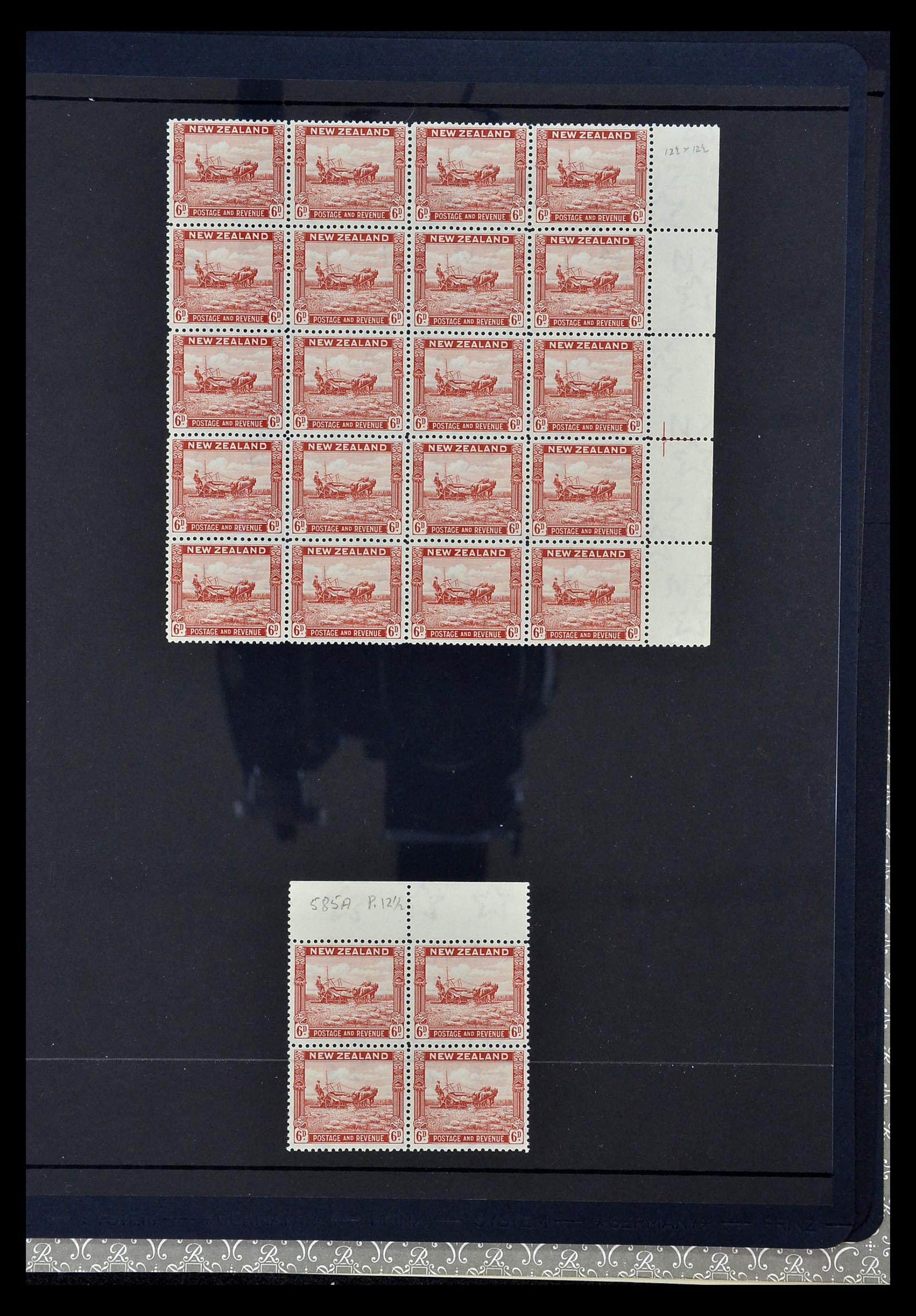 34901 129 - Postzegelverzameling 34901 Nieuw Zeeland 1862-1970.