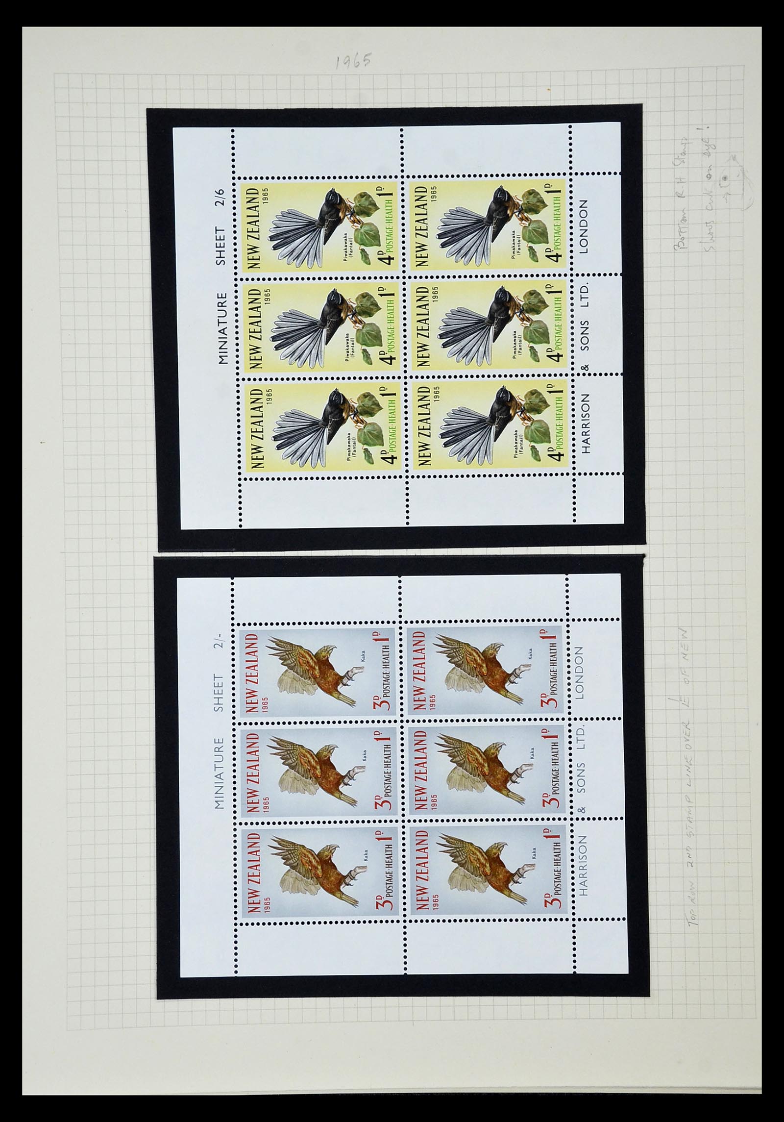 34901 242 - Postzegelverzameling 34901 Nieuw Zeeland 1862-1970.