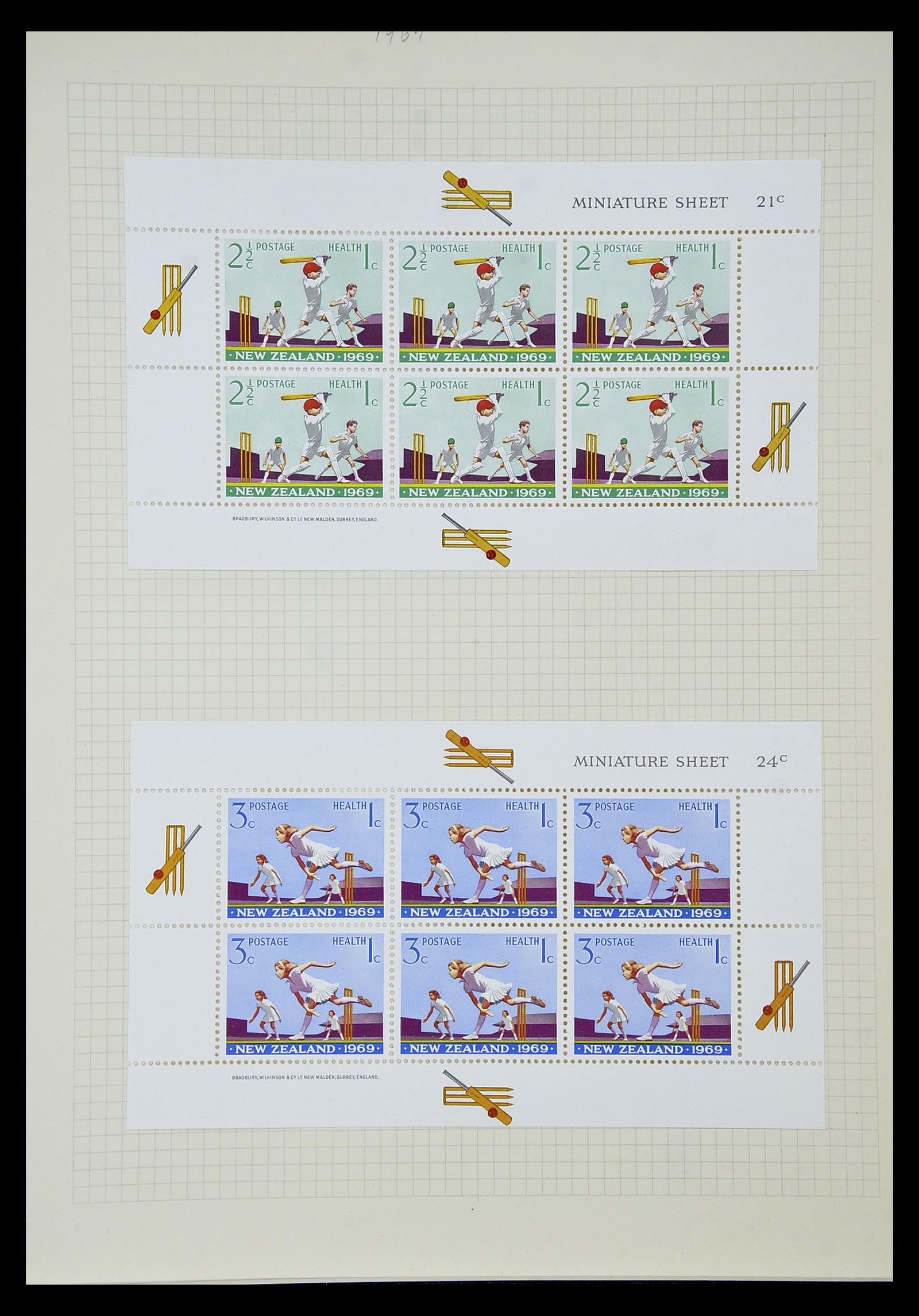 34901 247 - Postzegelverzameling 34901 Nieuw Zeeland 1862-1970.