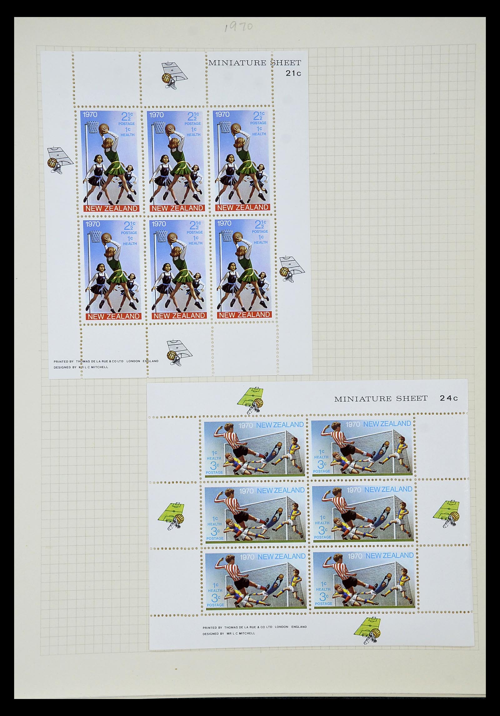34901 248 - Postzegelverzameling 34901 Nieuw Zeeland 1862-1970.