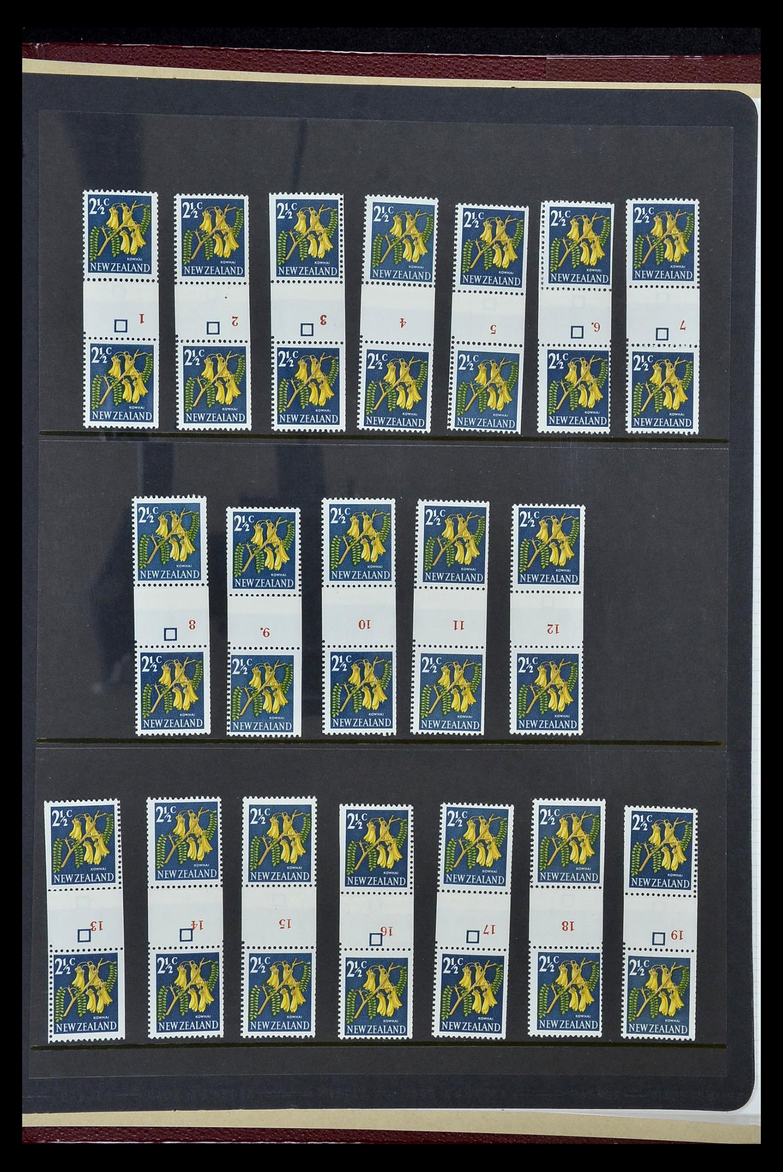 34901 251 - Postzegelverzameling 34901 Nieuw Zeeland 1862-1970.