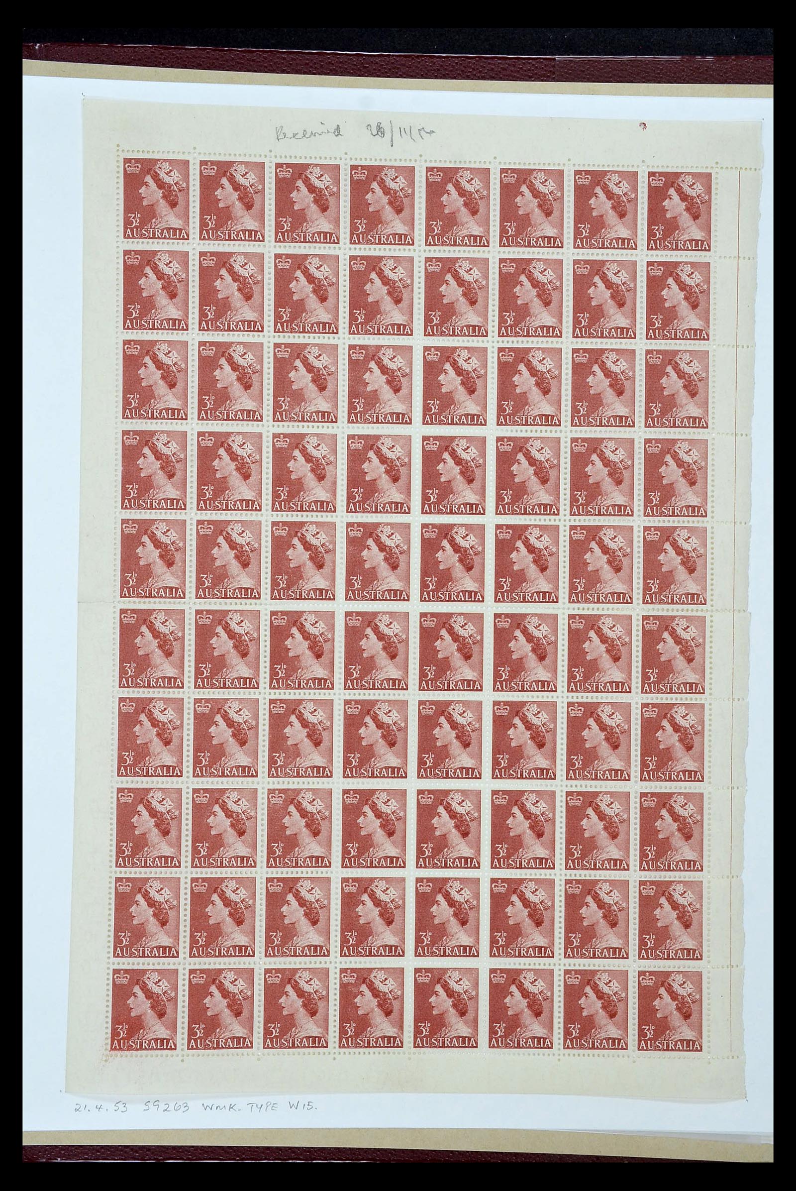 34901 253 - Stamp Collection 34901 New Zealand 1862-1970.