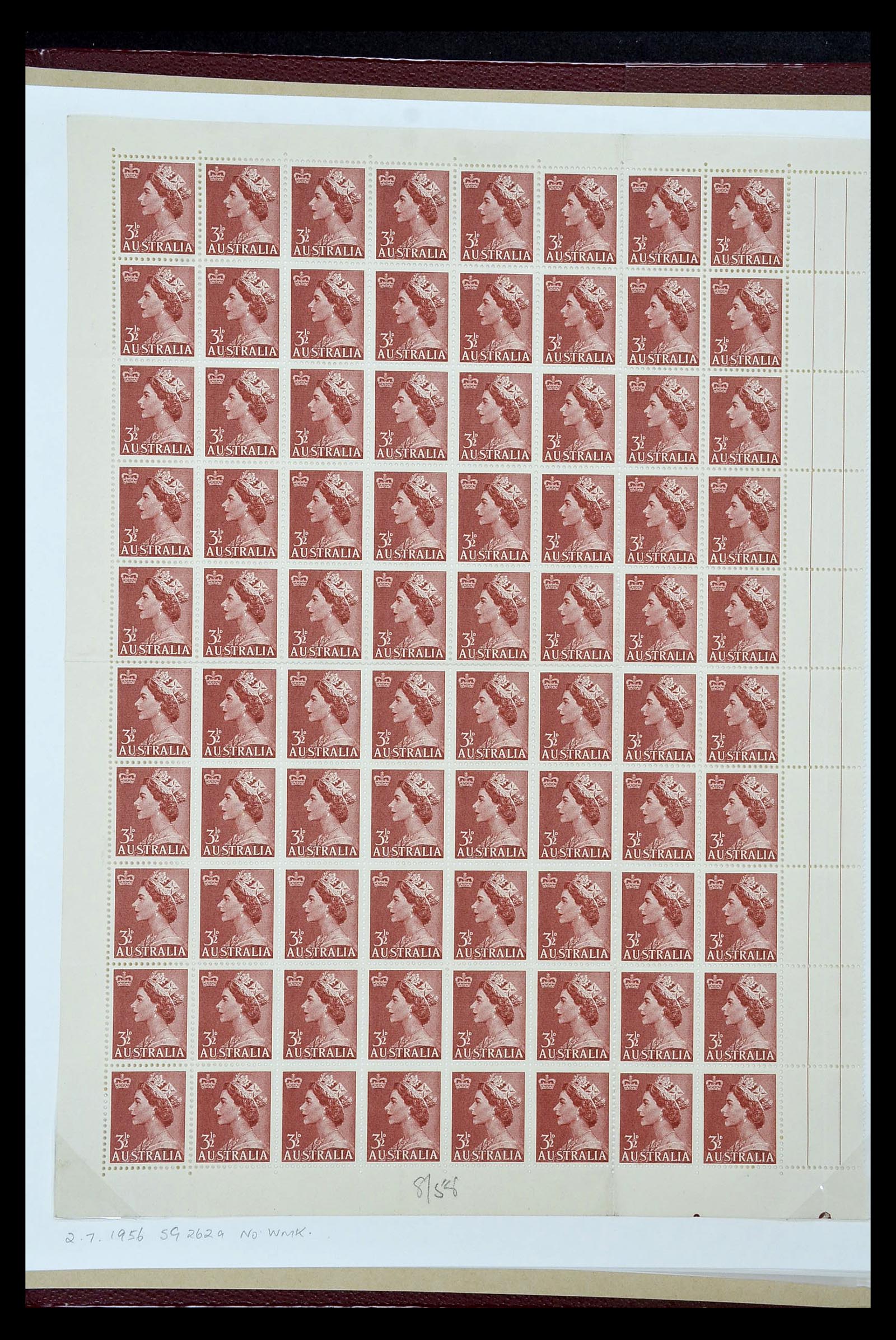 34901 254 - Stamp Collection 34901 New Zealand 1862-1970.