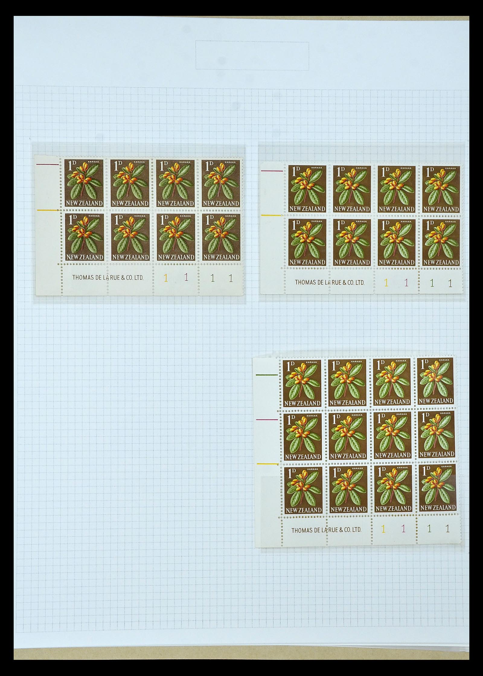 34901 258 - Postzegelverzameling 34901 Nieuw Zeeland 1862-1970.